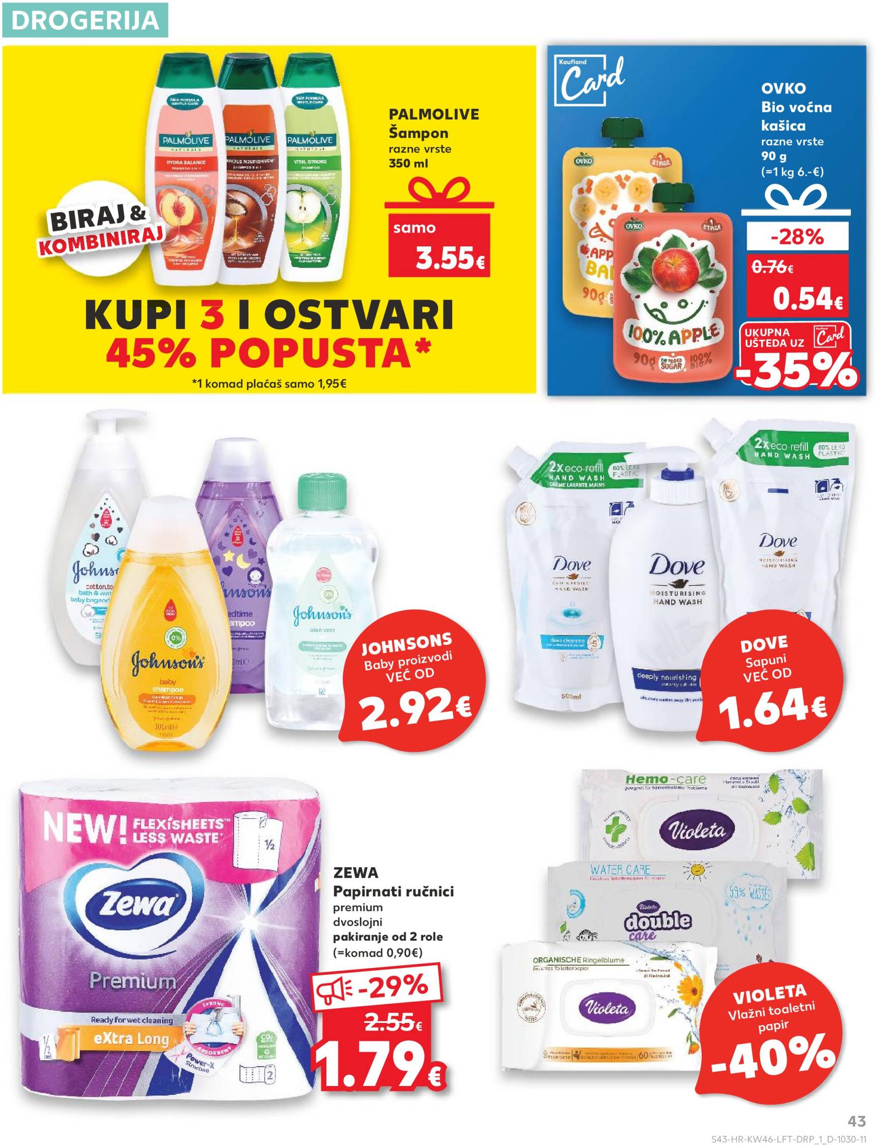 Kaufland katalog vrijedi od 13.11. do 19.11. 43