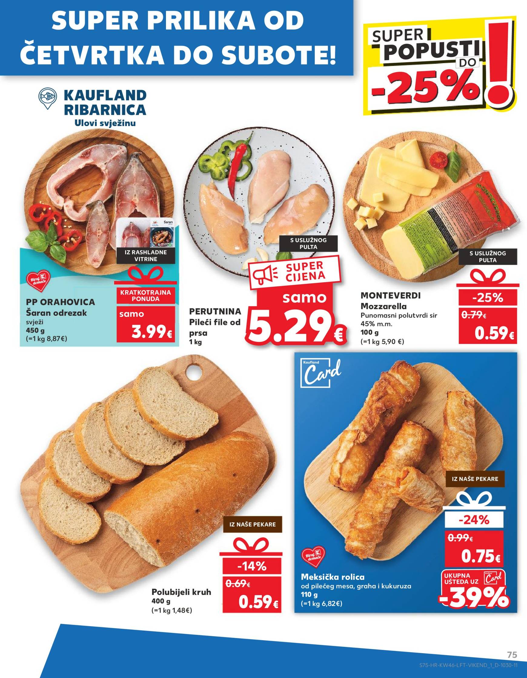 Kaufland katalog vrijedi od 13.11. do 19.11. 75