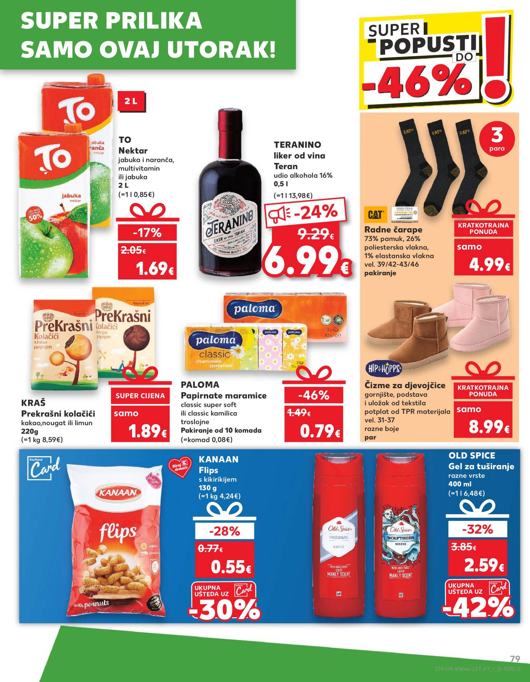 Kaufland katalog vrijedi od 13.11. do 19.11. 79