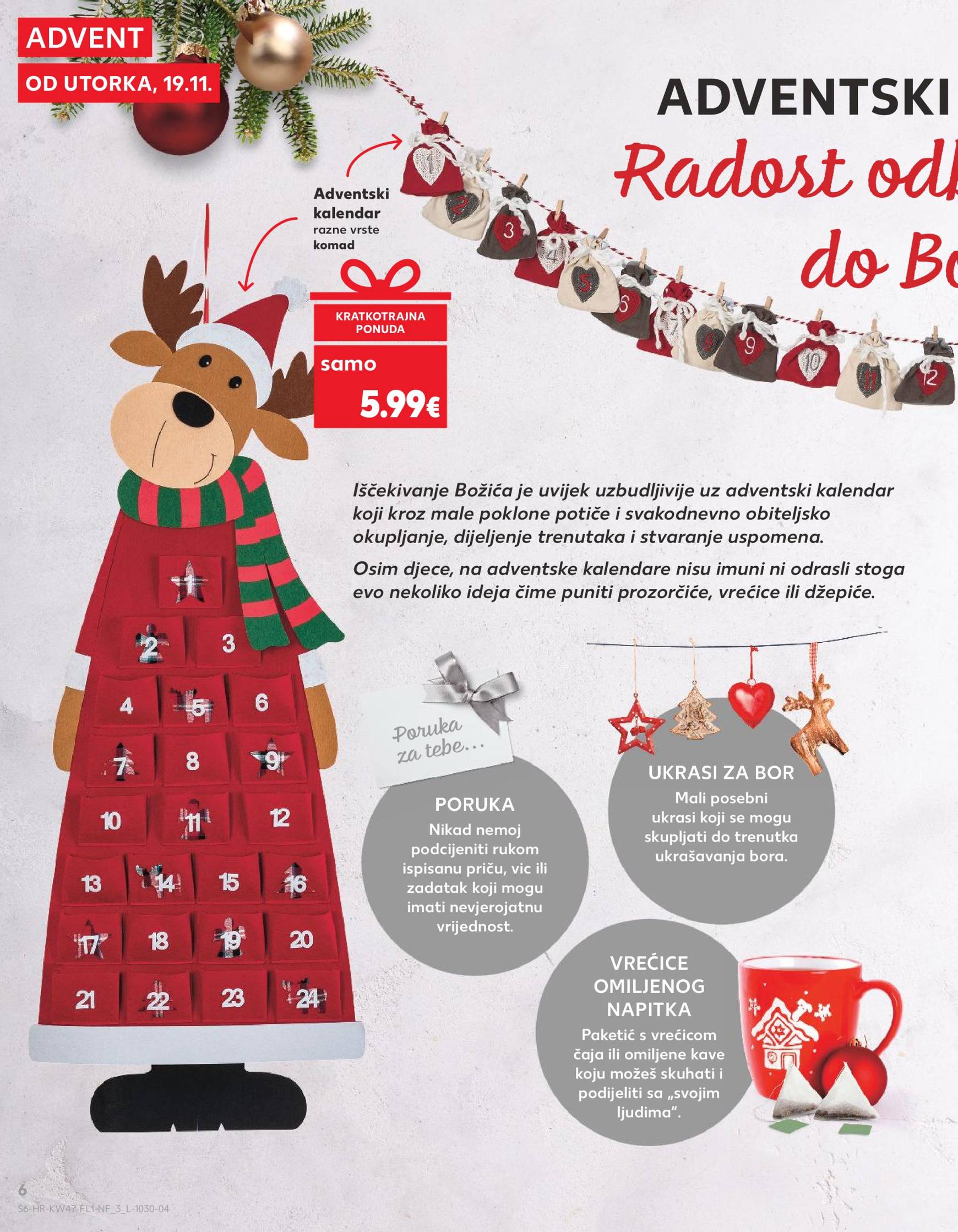 Kaufland - Božić katalog vrijedi od 19.11. do 24.12. 6