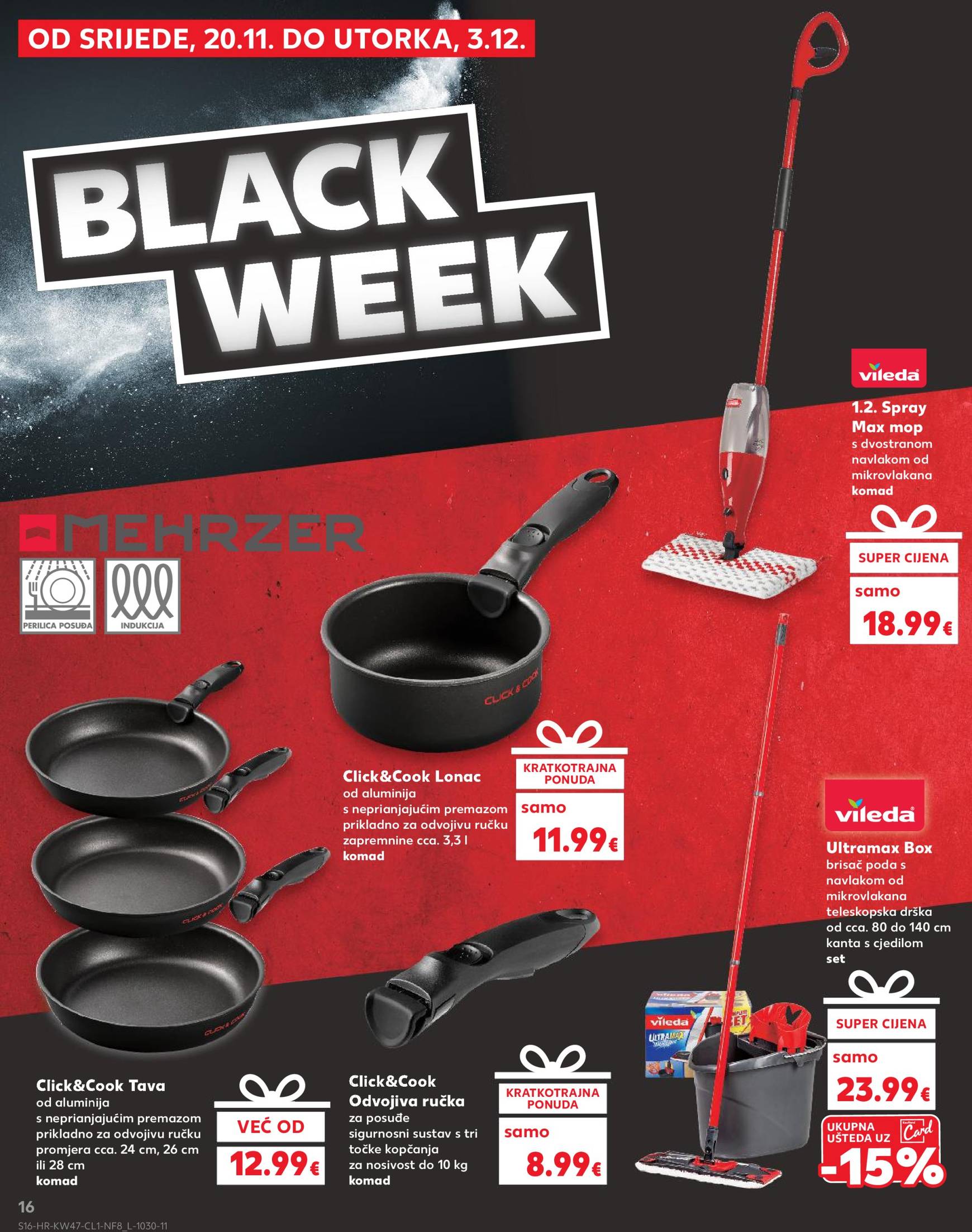 Kaufland - Black Friday katalog vrijedi od 20.11. do 30.11. 16