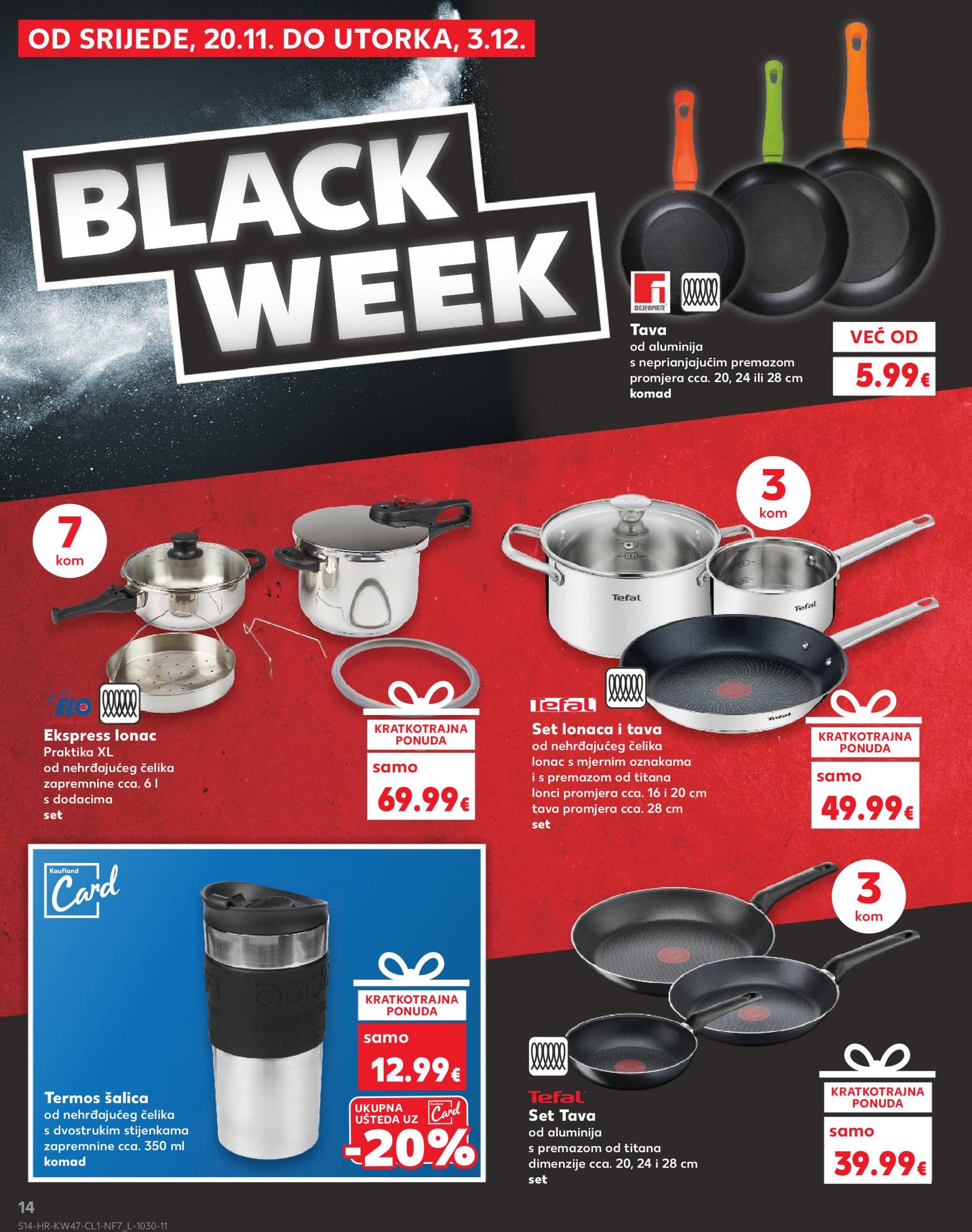 Kaufland - Black Friday katalog vrijedi od 20.11. do 30.11. 14