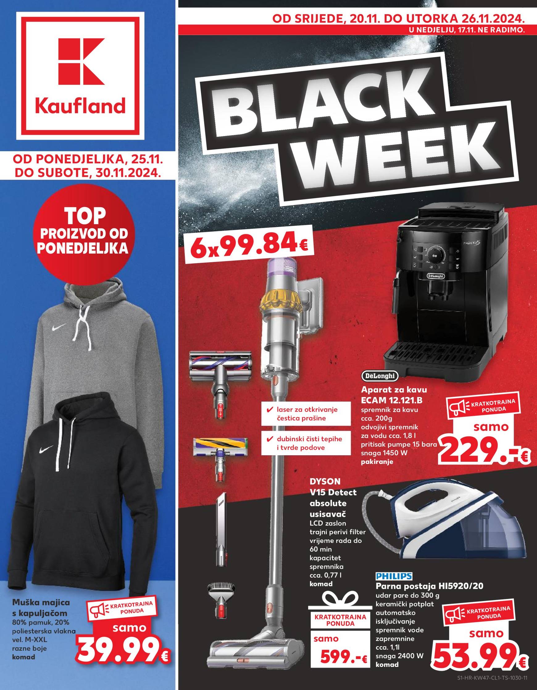 Kaufland - Black Friday katalog vrijedi od 20.11. do 30.11.