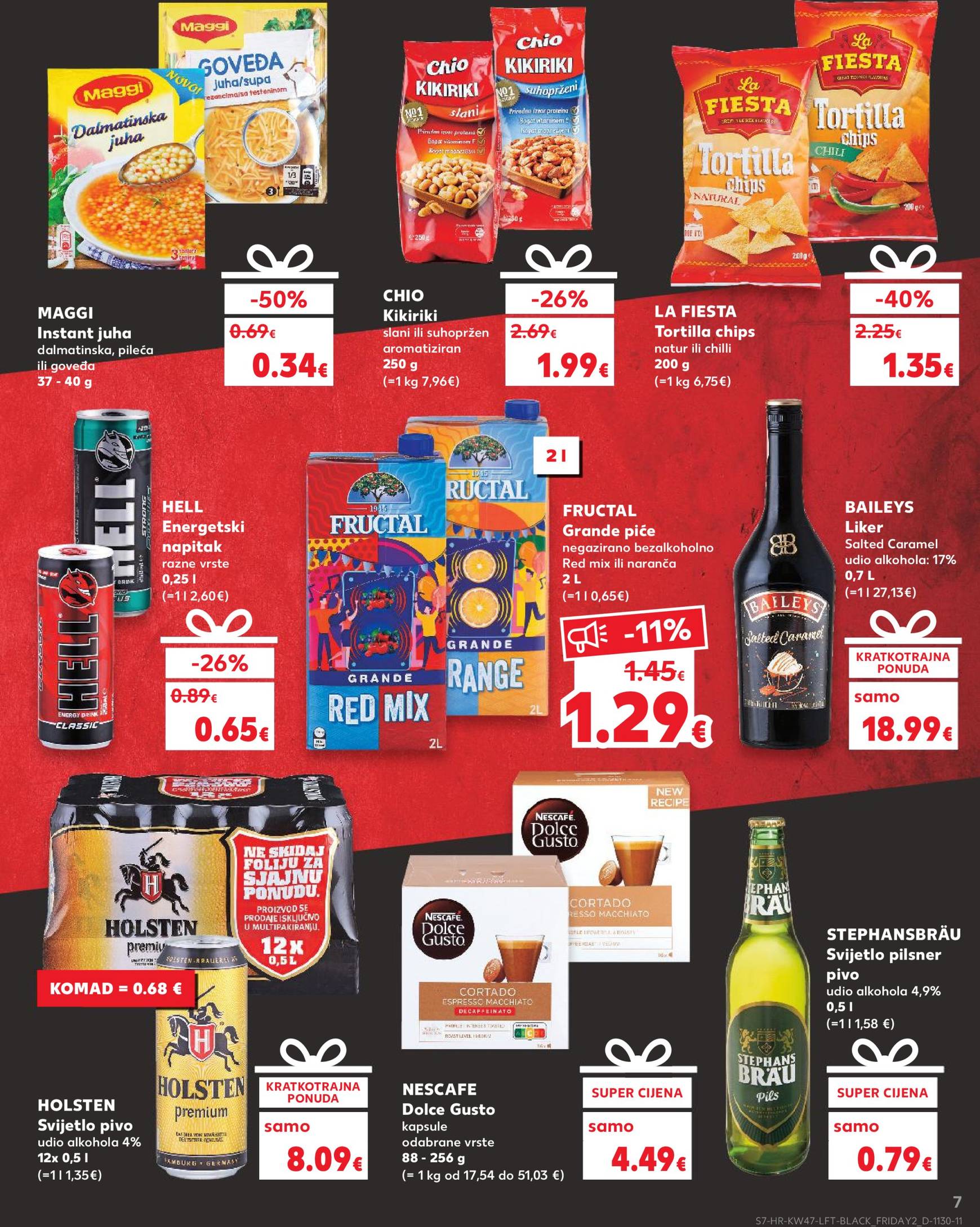 Kaufland - Black Friday katalog vrijedi od 20.11. do 26.11. 7