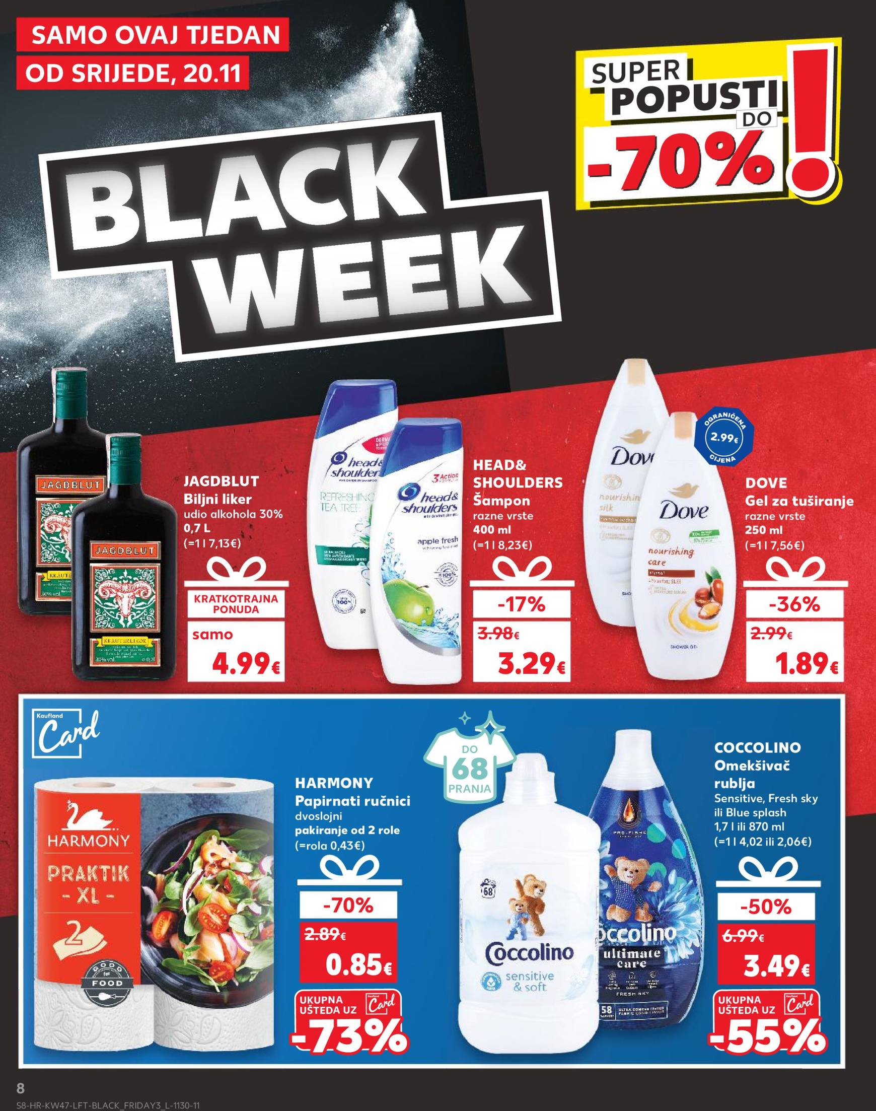 Kaufland - Black Friday katalog vrijedi od 20.11. do 26.11. 8