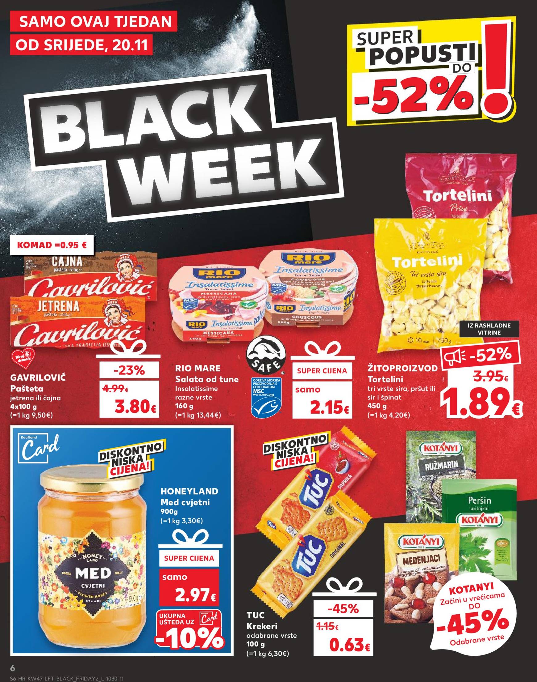 Kaufland - Black Friday katalog vrijedi od 20.11. do 26.11. 6