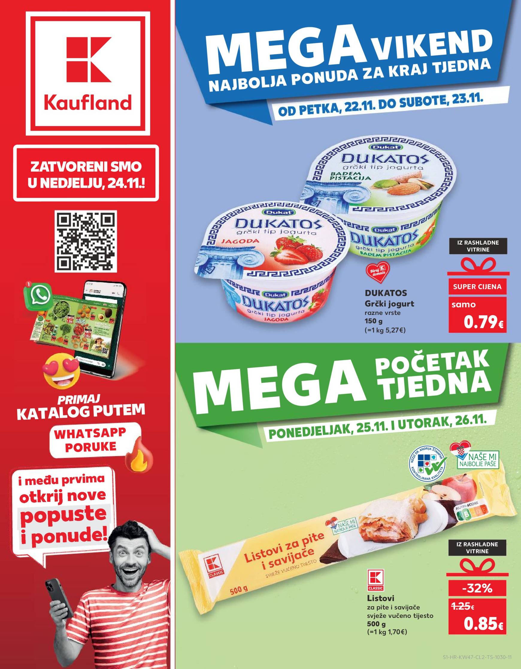 Kaufland - Mega Vikend katalog vrijedi od 22.11. do 23.11.