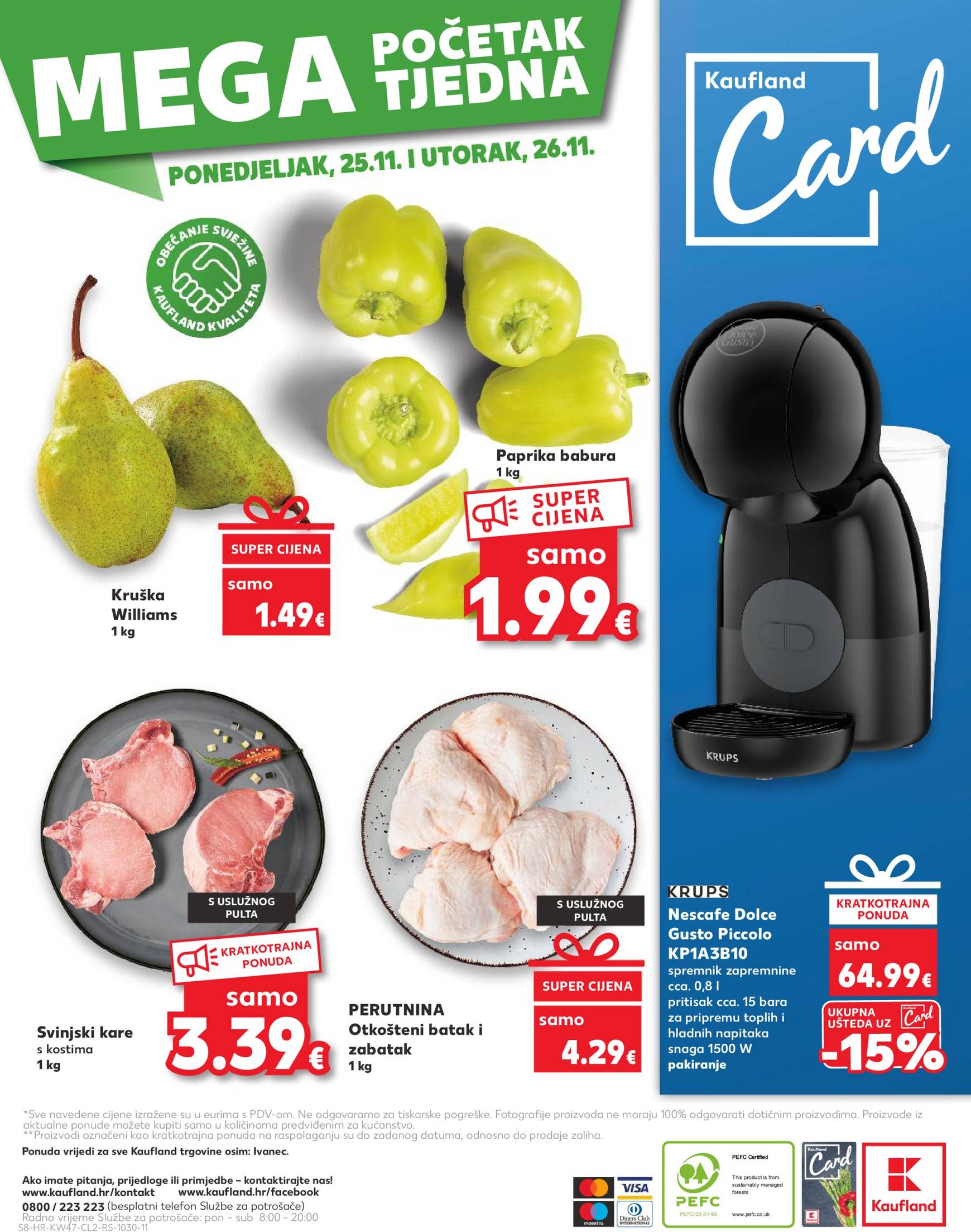 Kaufland - Mega Vikend katalog vrijedi od 22.11. do 23.11. 8