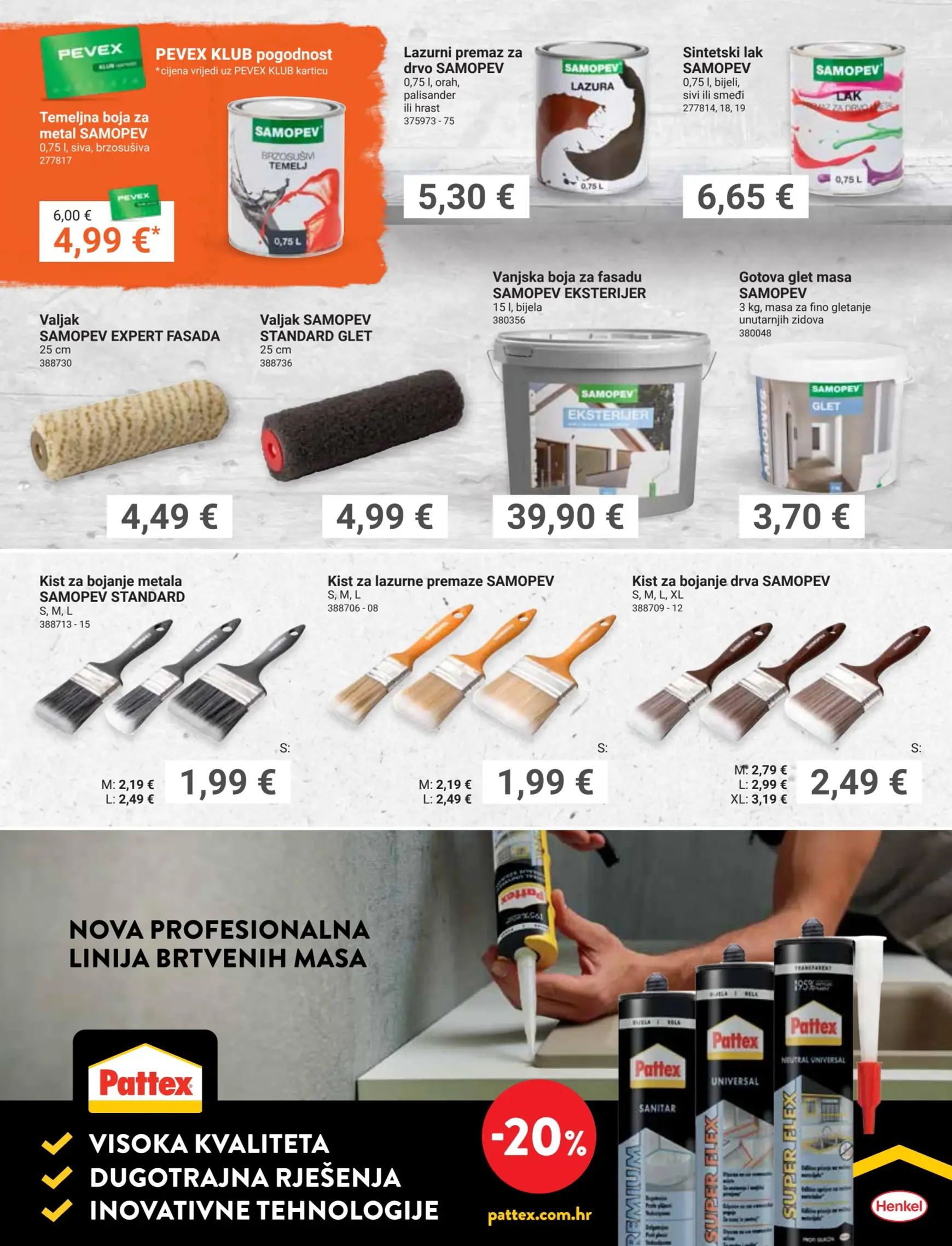 Novi Pevex katalog vrijedi od 26.09. do 21.10. 18