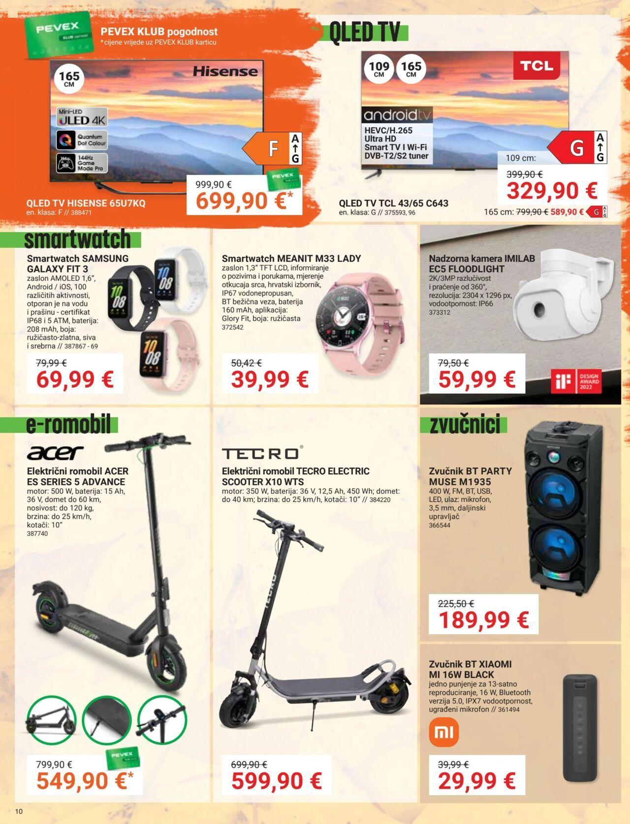 Katalog Pevex novi 24.10.2024 - 19.11.2024 10