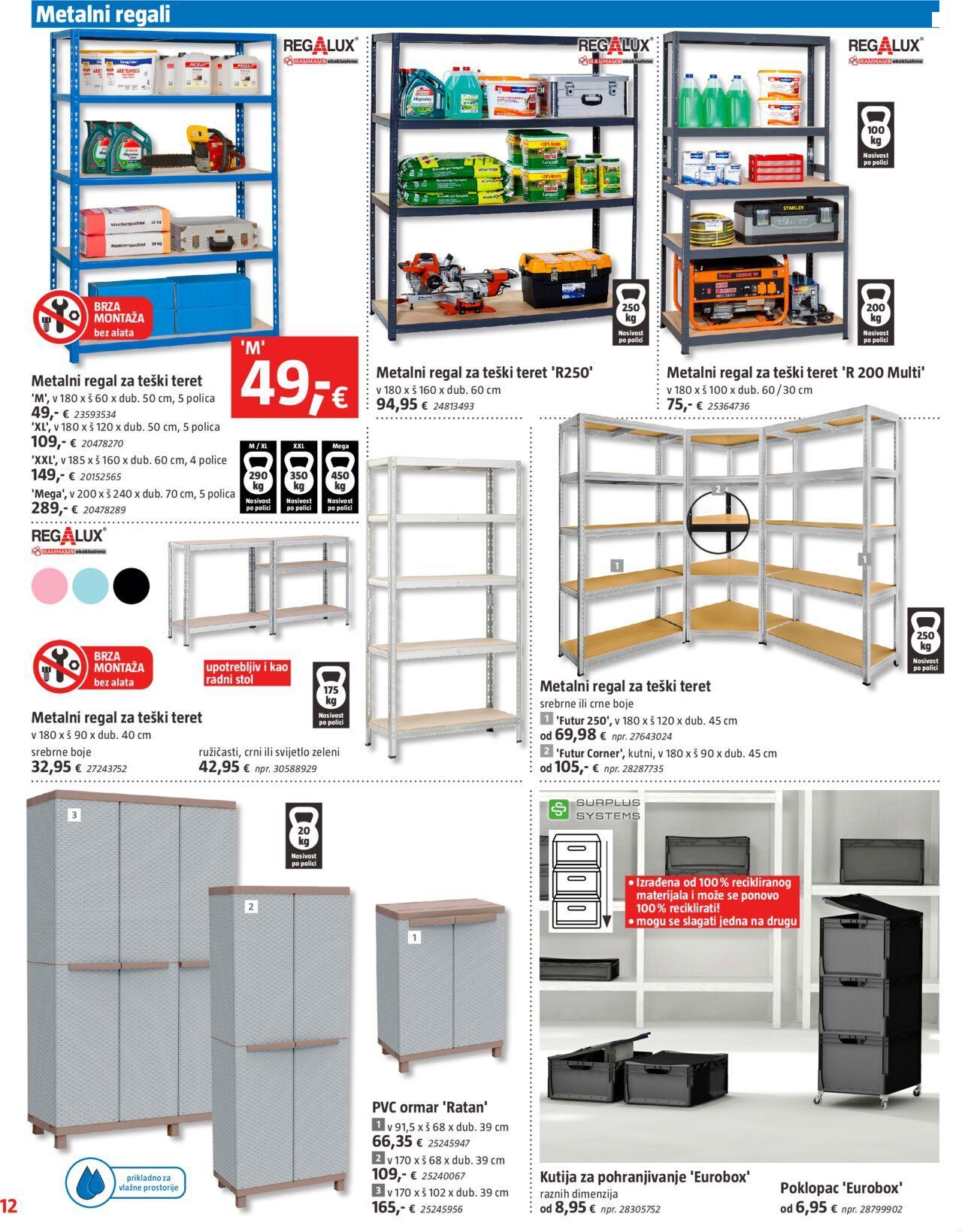 Katalog Bauhaus novi 31.10.2024 - 27.11.2024 12