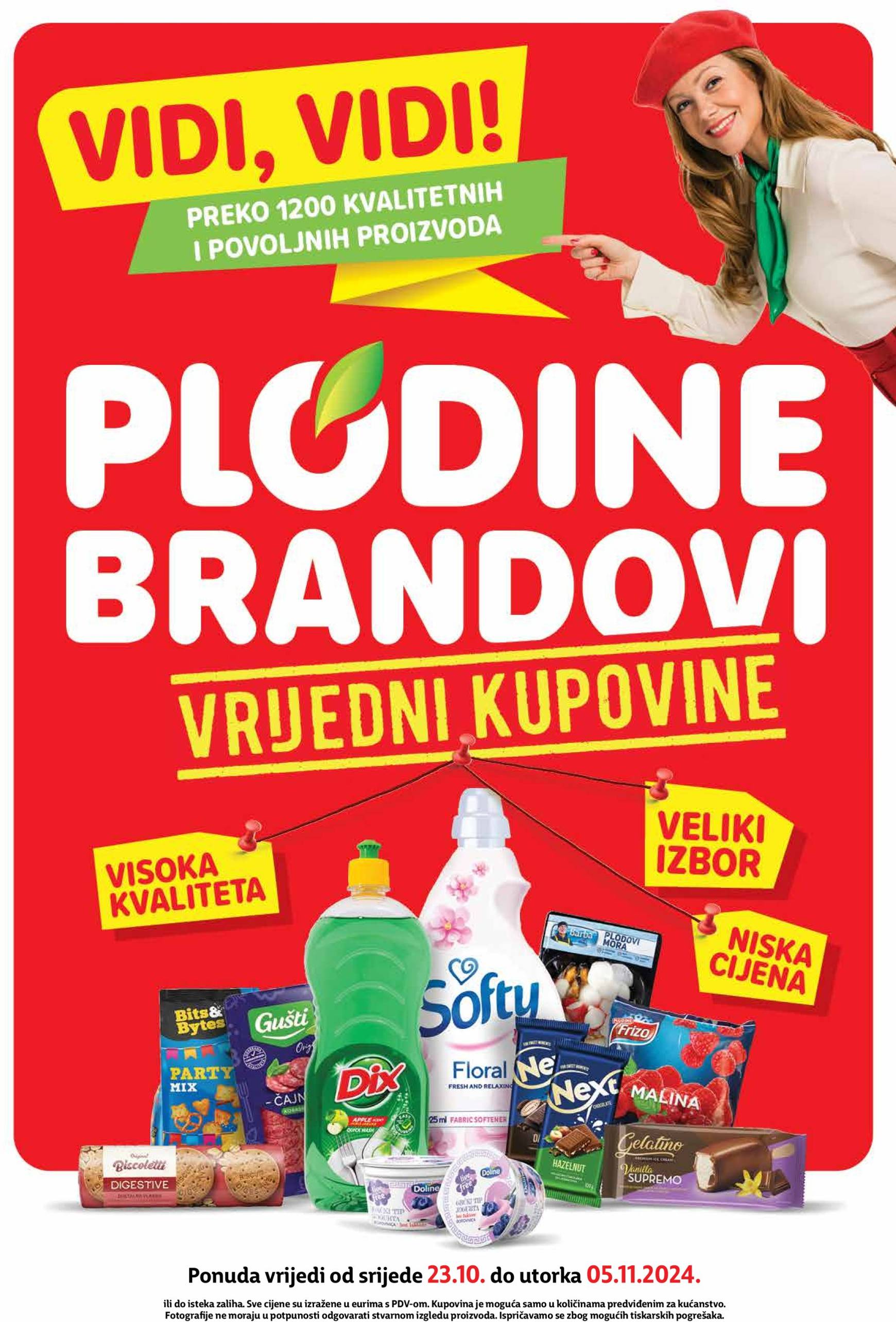 Plodine katalog vrijedi od 23.10. do 05.11.