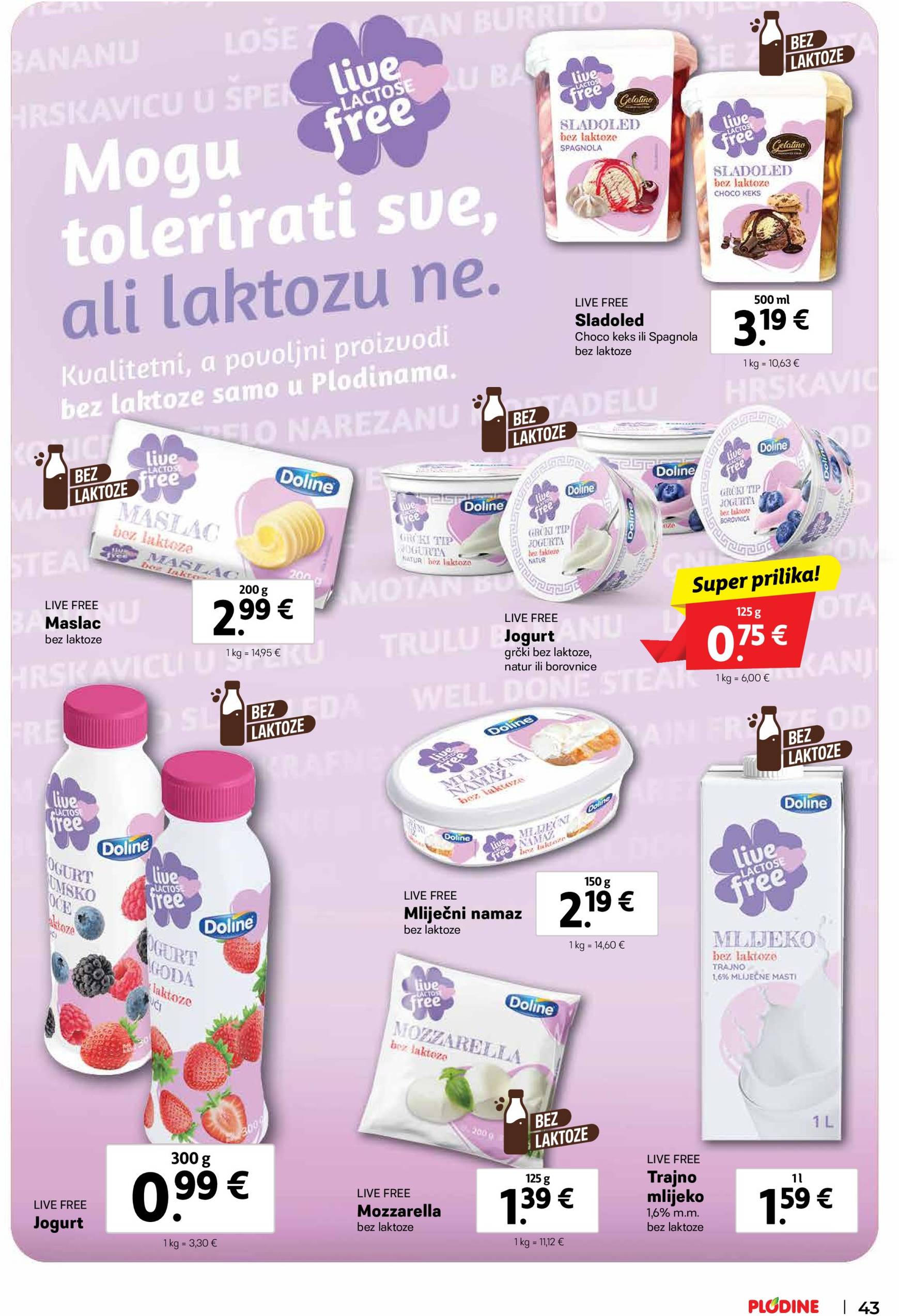 Plodine katalog vrijedi od 23.10. do 05.11. 43