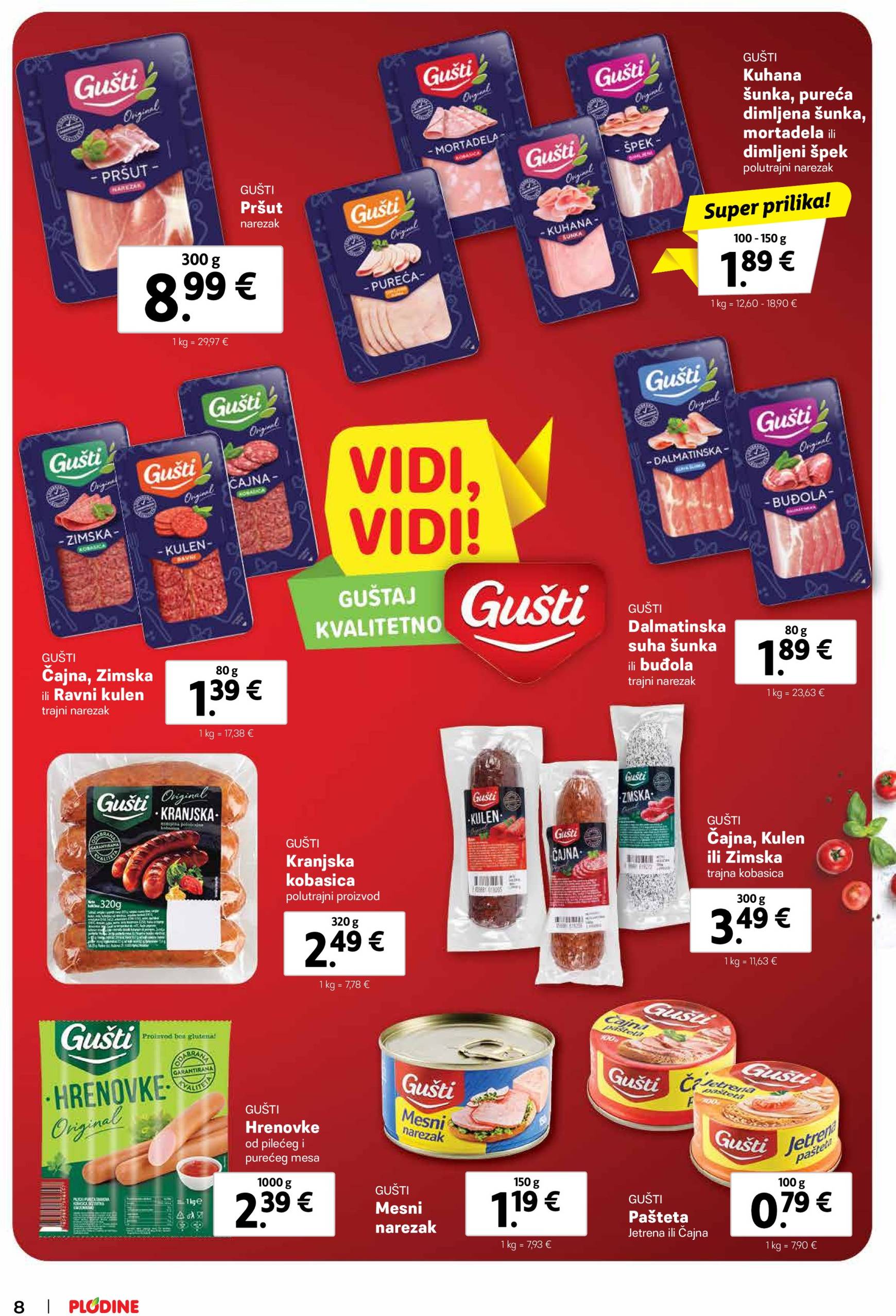 Plodine katalog vrijedi od 23.10. do 05.11. 8