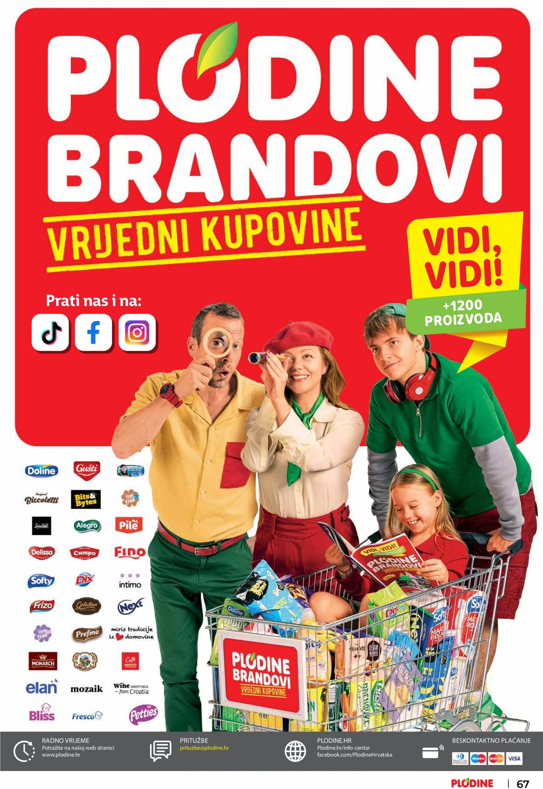 Plodine katalog vrijedi od 23.10. do 05.11. 67