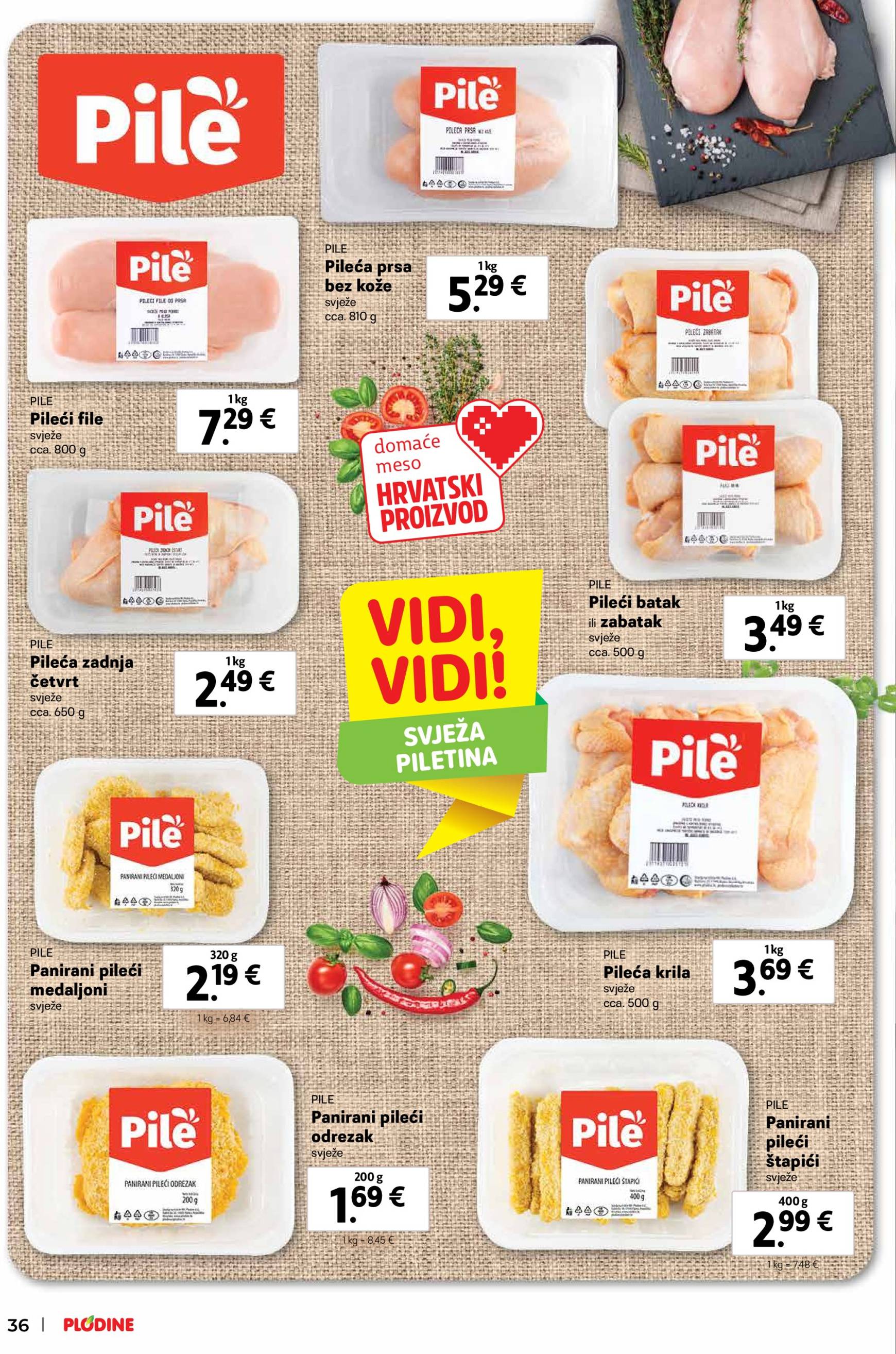 Plodine katalog vrijedi od 23.10. do 05.11. 36