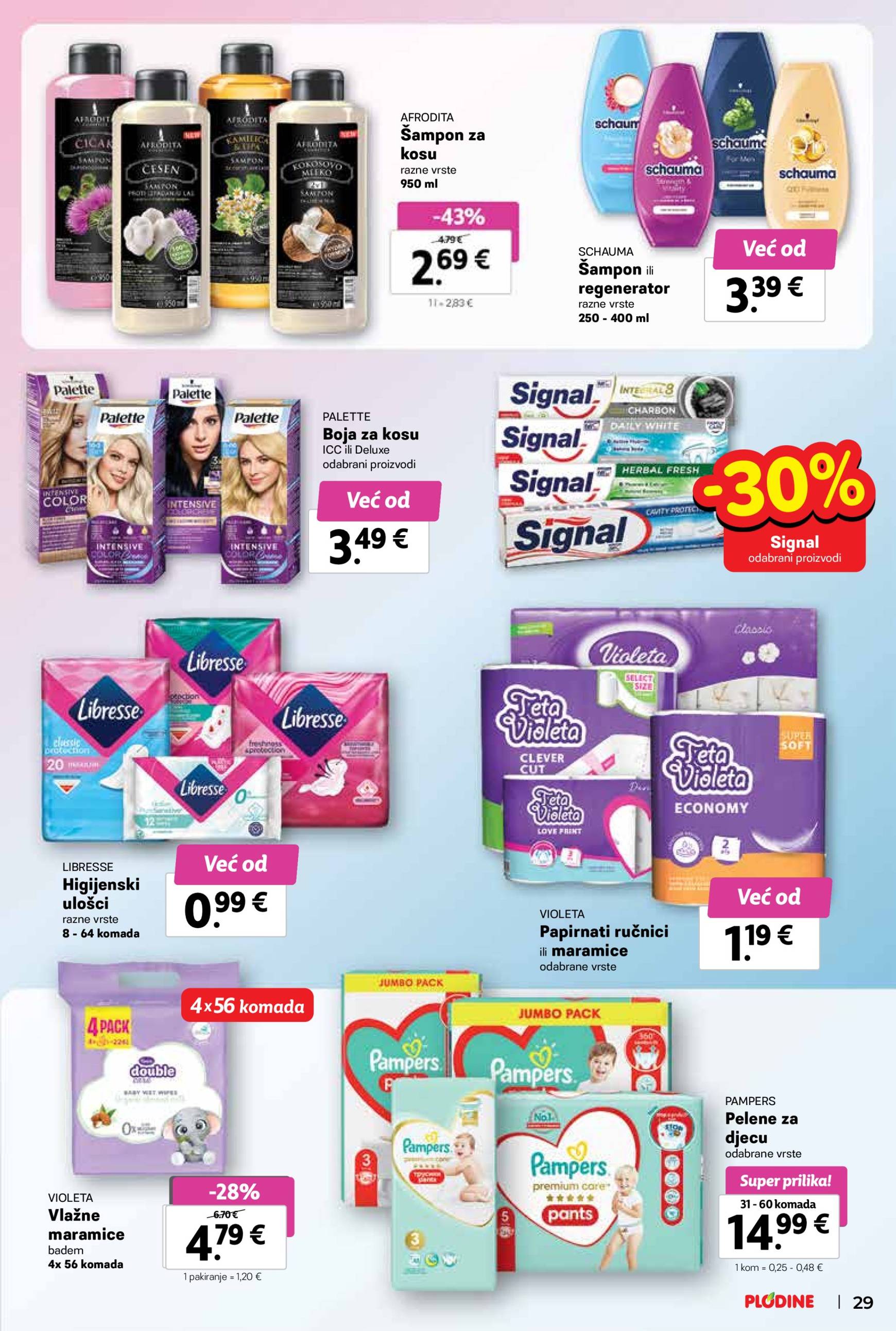 Plodine katalog vrijedi od 06.11. do 12.11. 29