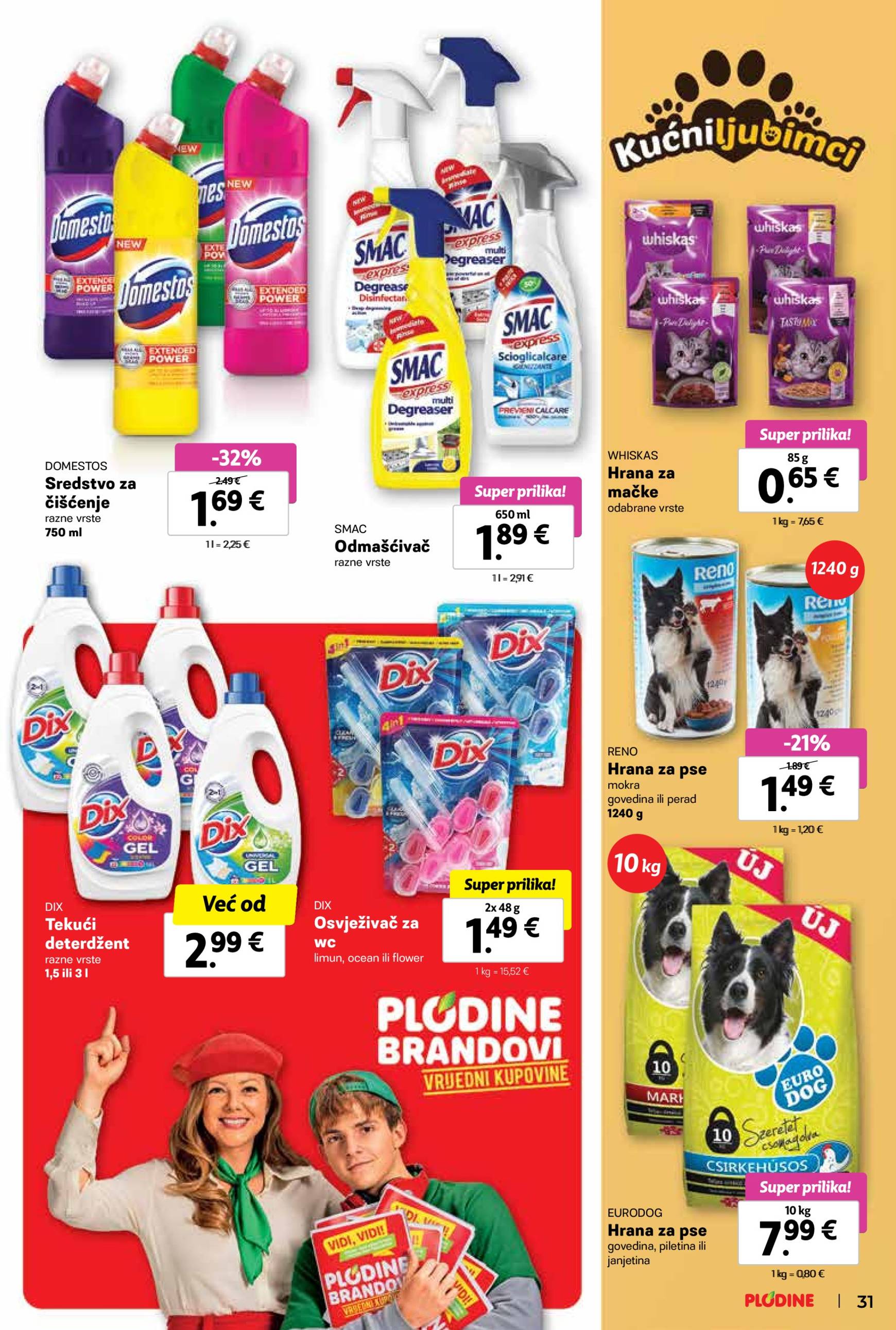 Plodine katalog vrijedi od 06.11. do 12.11. 31