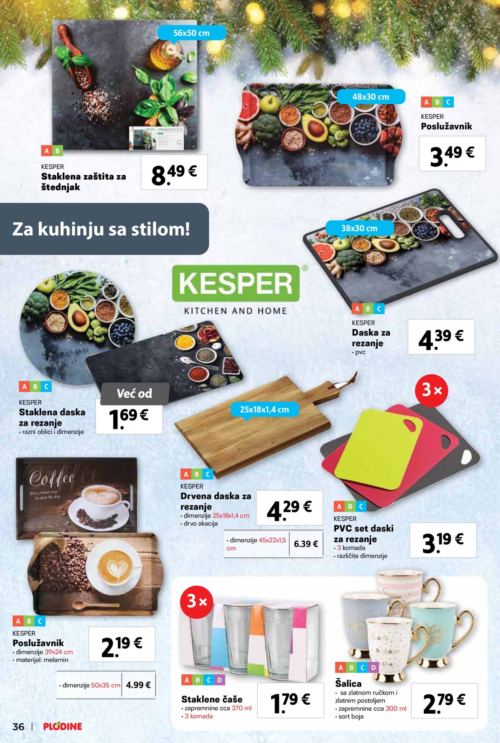 Plodine katalog vrijedi od 06.11. do 12.11. 36