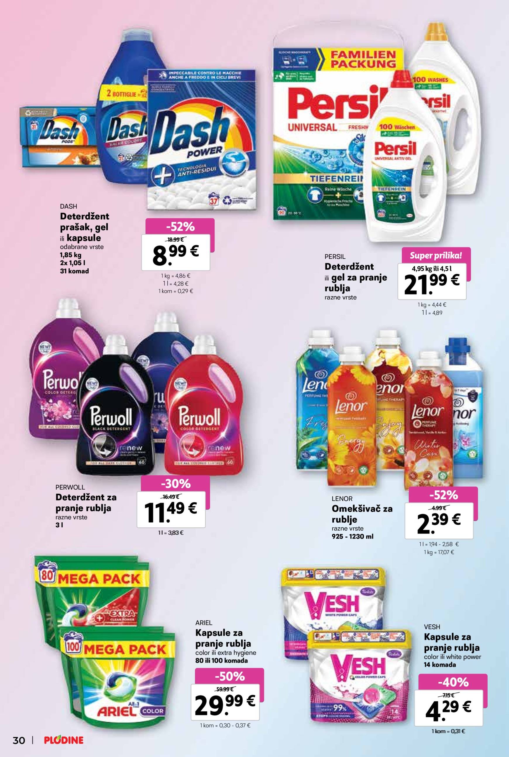 Plodine katalog vrijedi od 06.11. do 12.11. 30