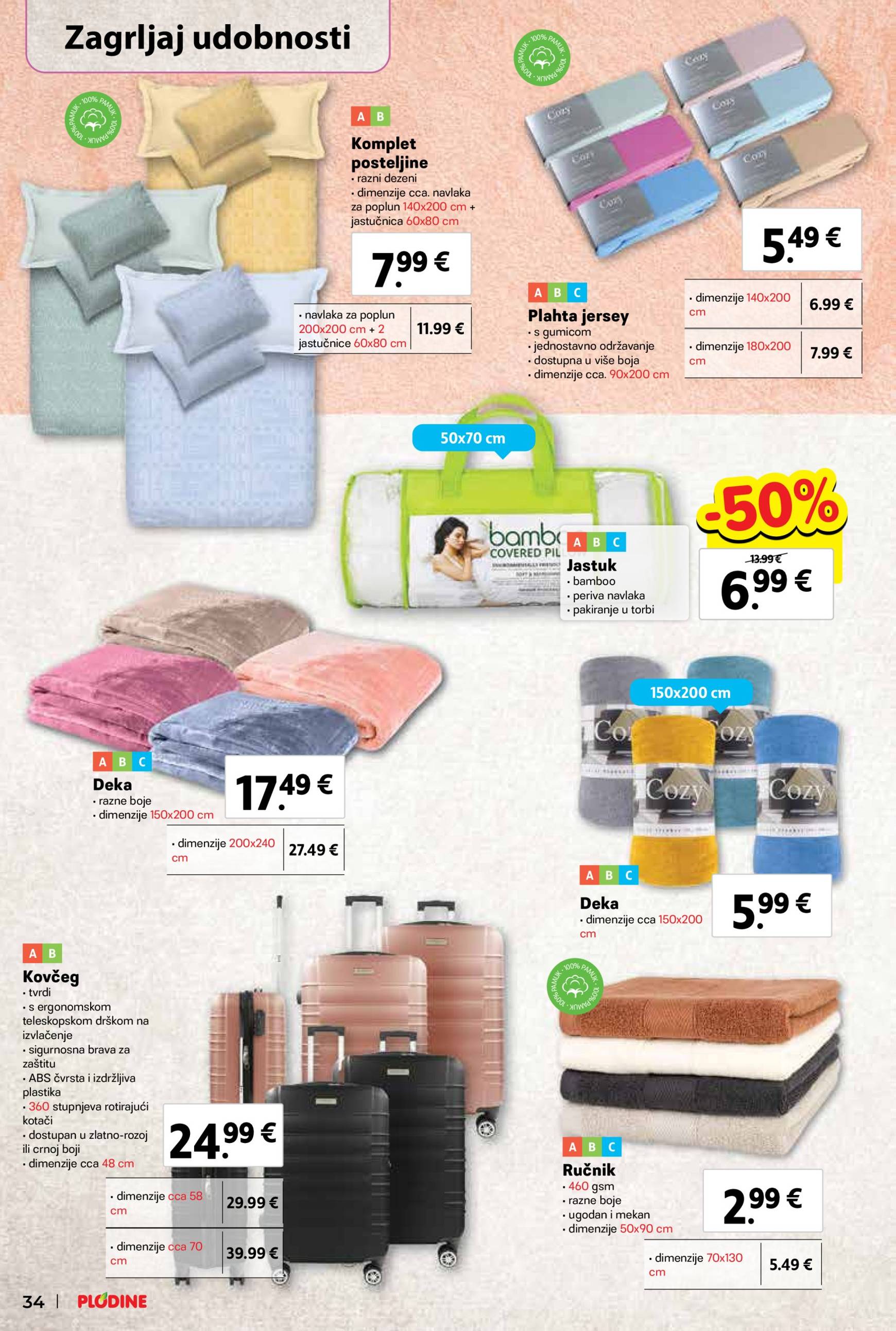 Plodine katalog vrijedi od 06.11. do 12.11. 34