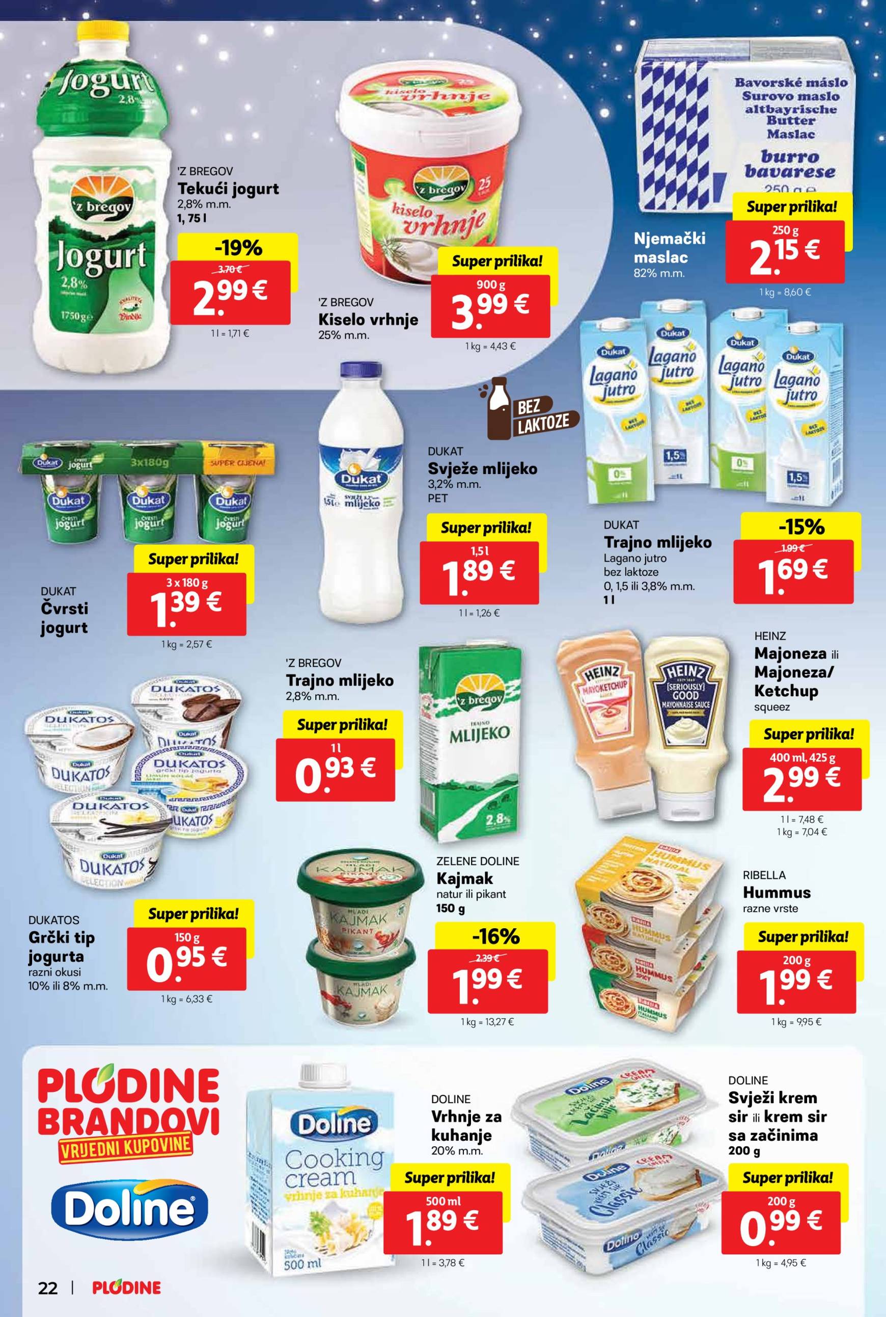 Plodine katalog vrijedi od 20.11. do 26.11. 22