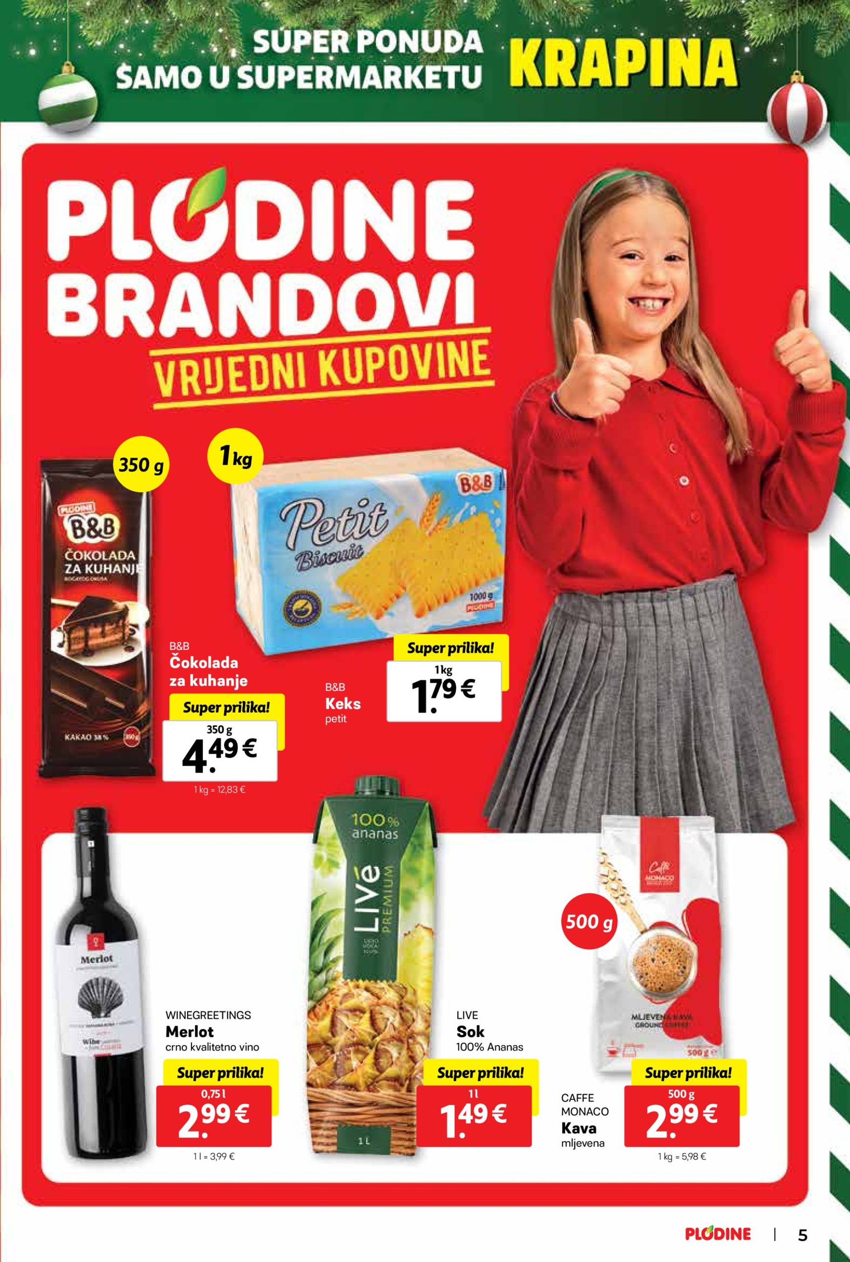 Plodine - Otvorenje Krapina katalog vrijedi od 20.11. do 26.11. 5