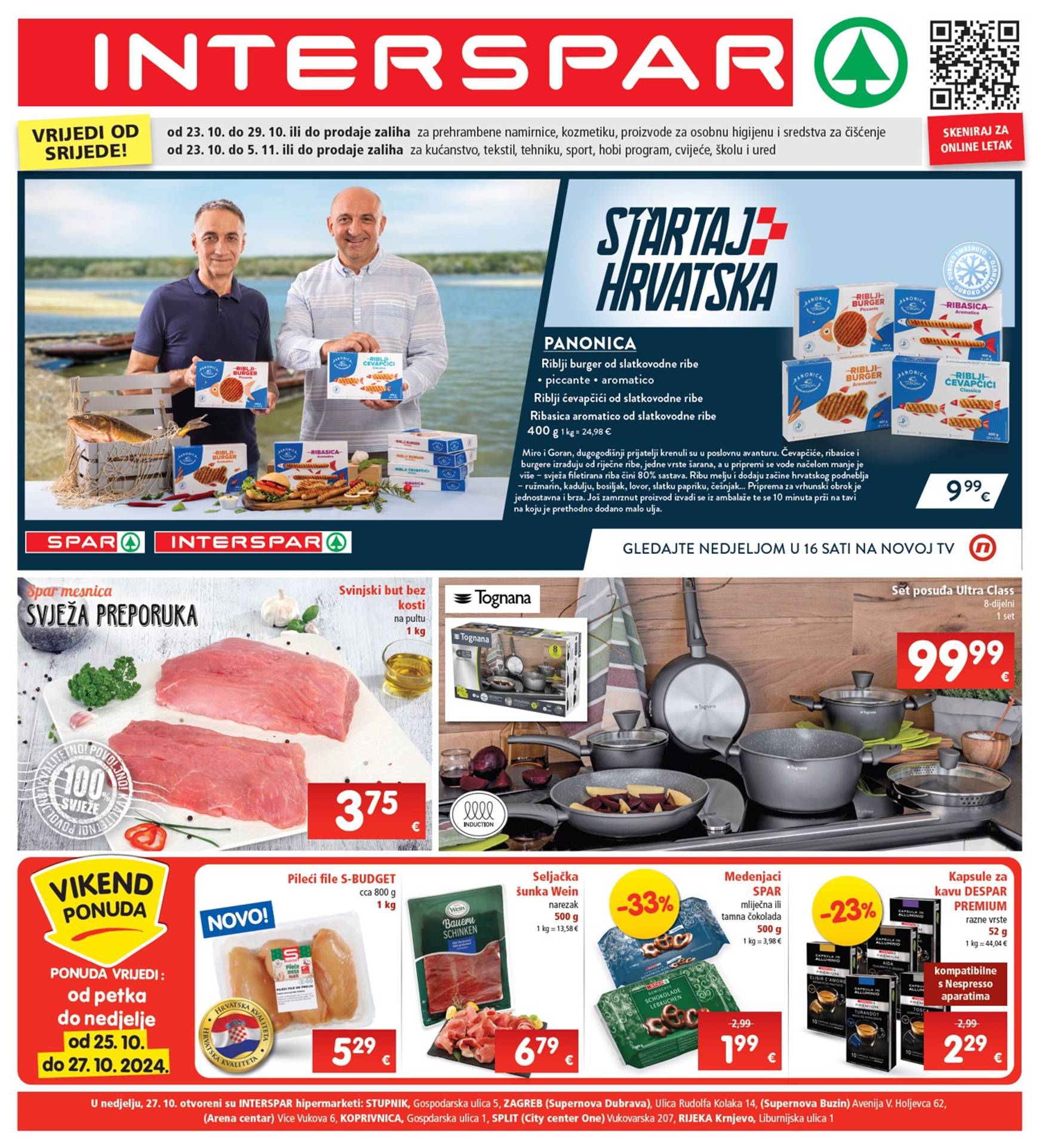 INTERSPAR katalog vrijedi od 23.10. do 29.10.