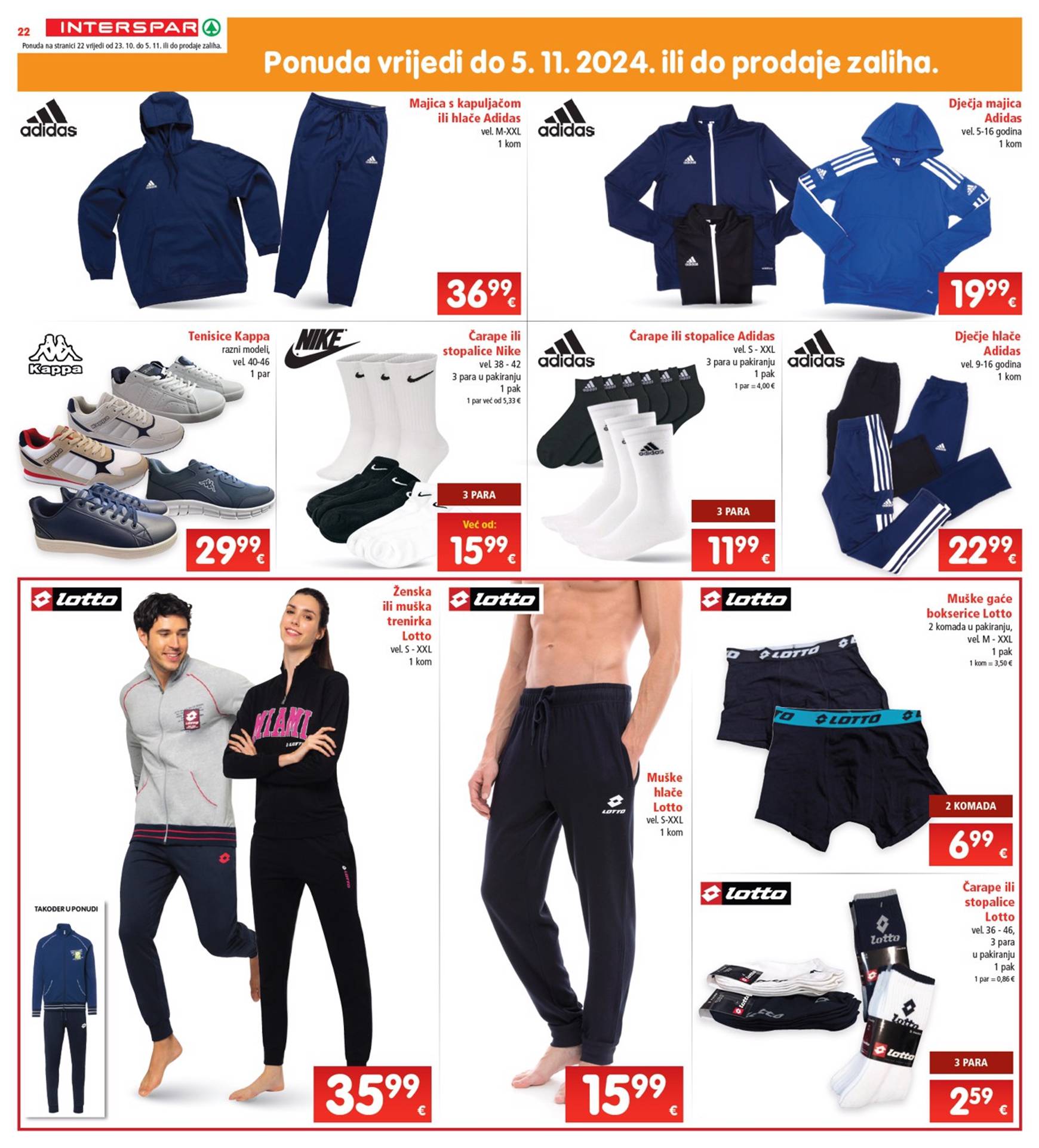 INTERSPAR katalog vrijedi od 23.10. do 29.10. 22