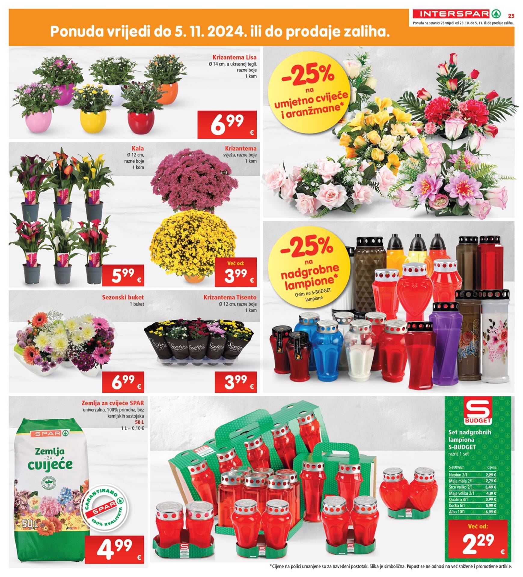 INTERSPAR katalog vrijedi od 23.10. do 29.10. 25