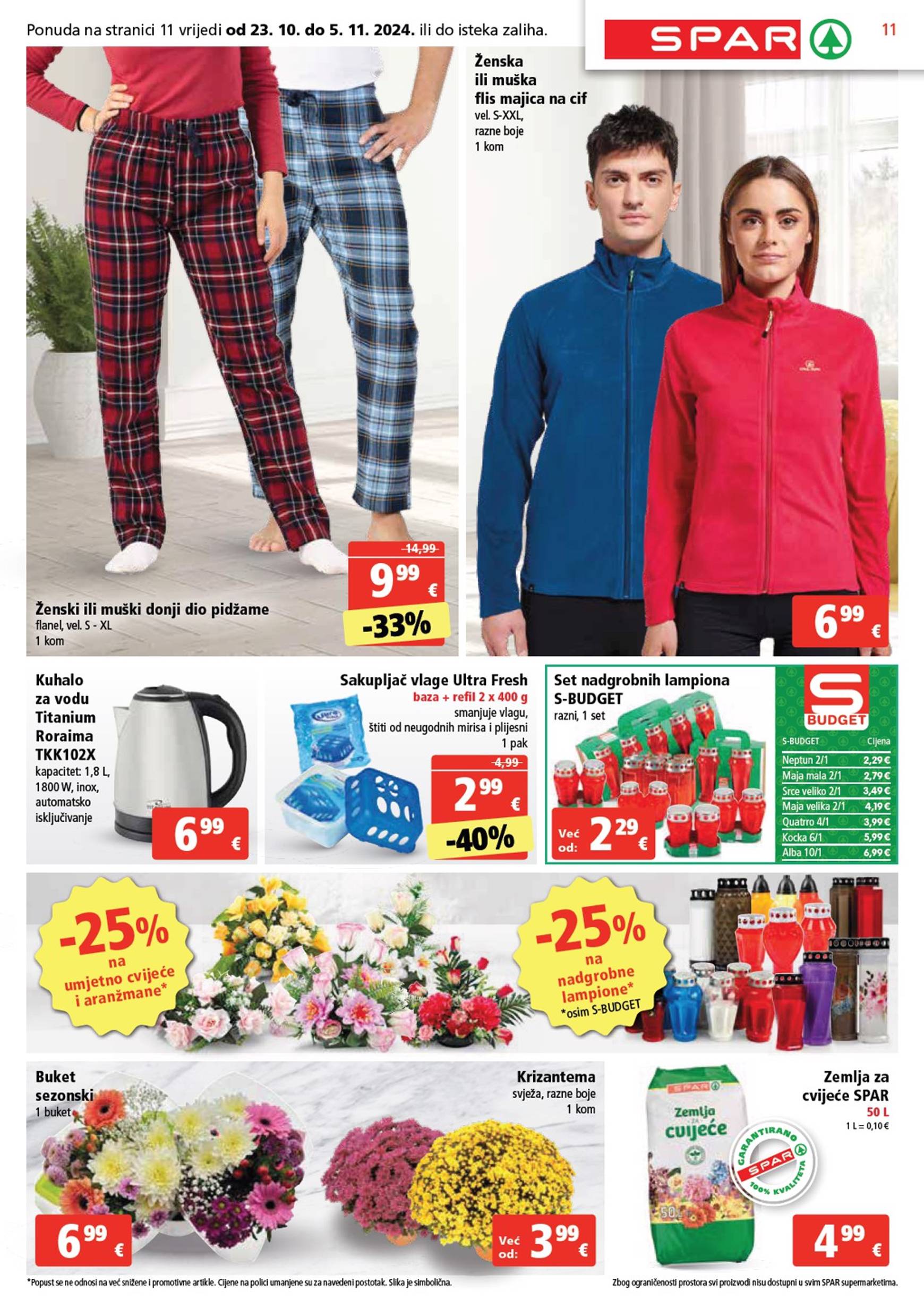 SPAR katalog vrijedi od 23.10. do 29.10. 11