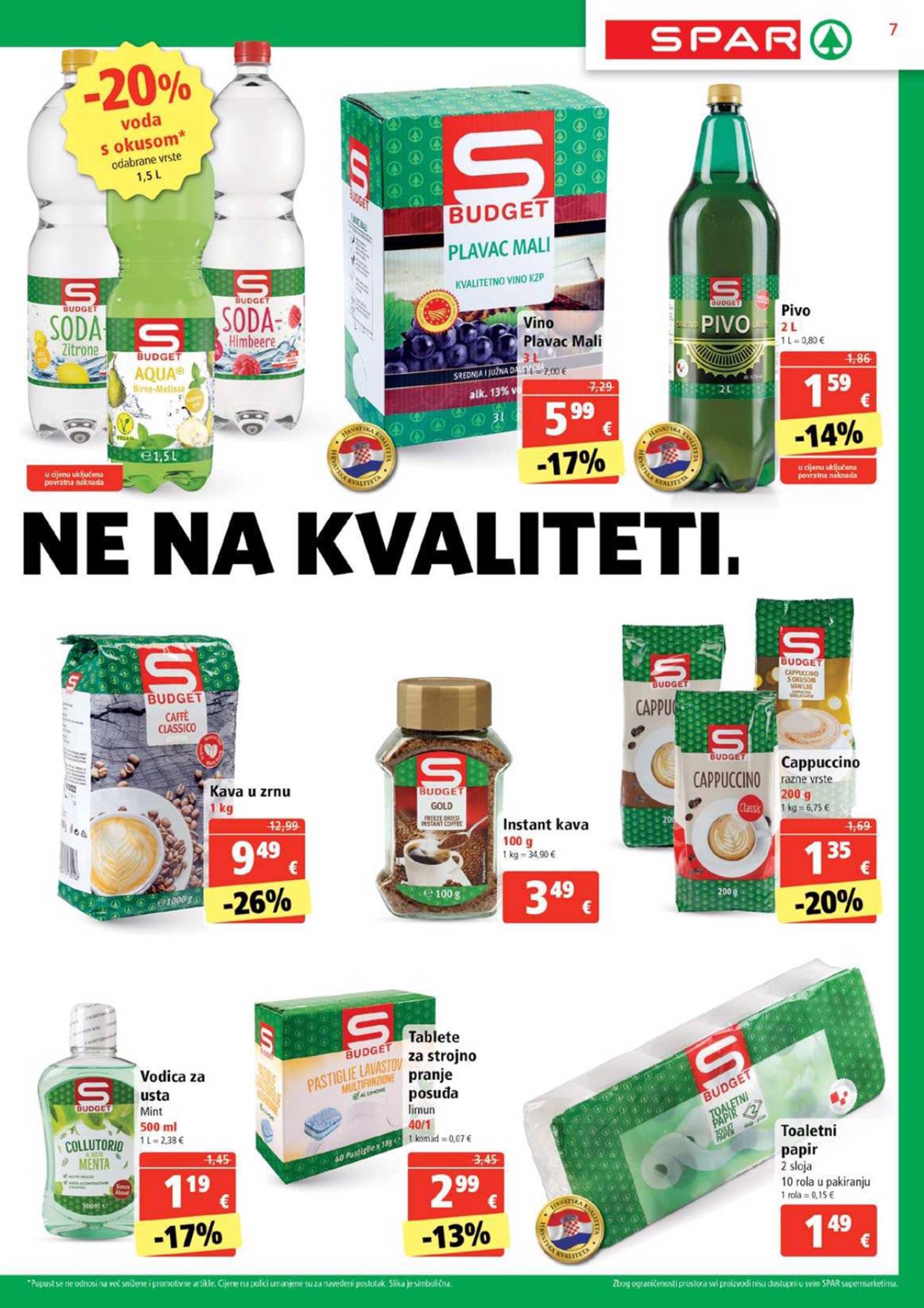 SPAR katalog vrijedi od 30.10. do 05.11. 7