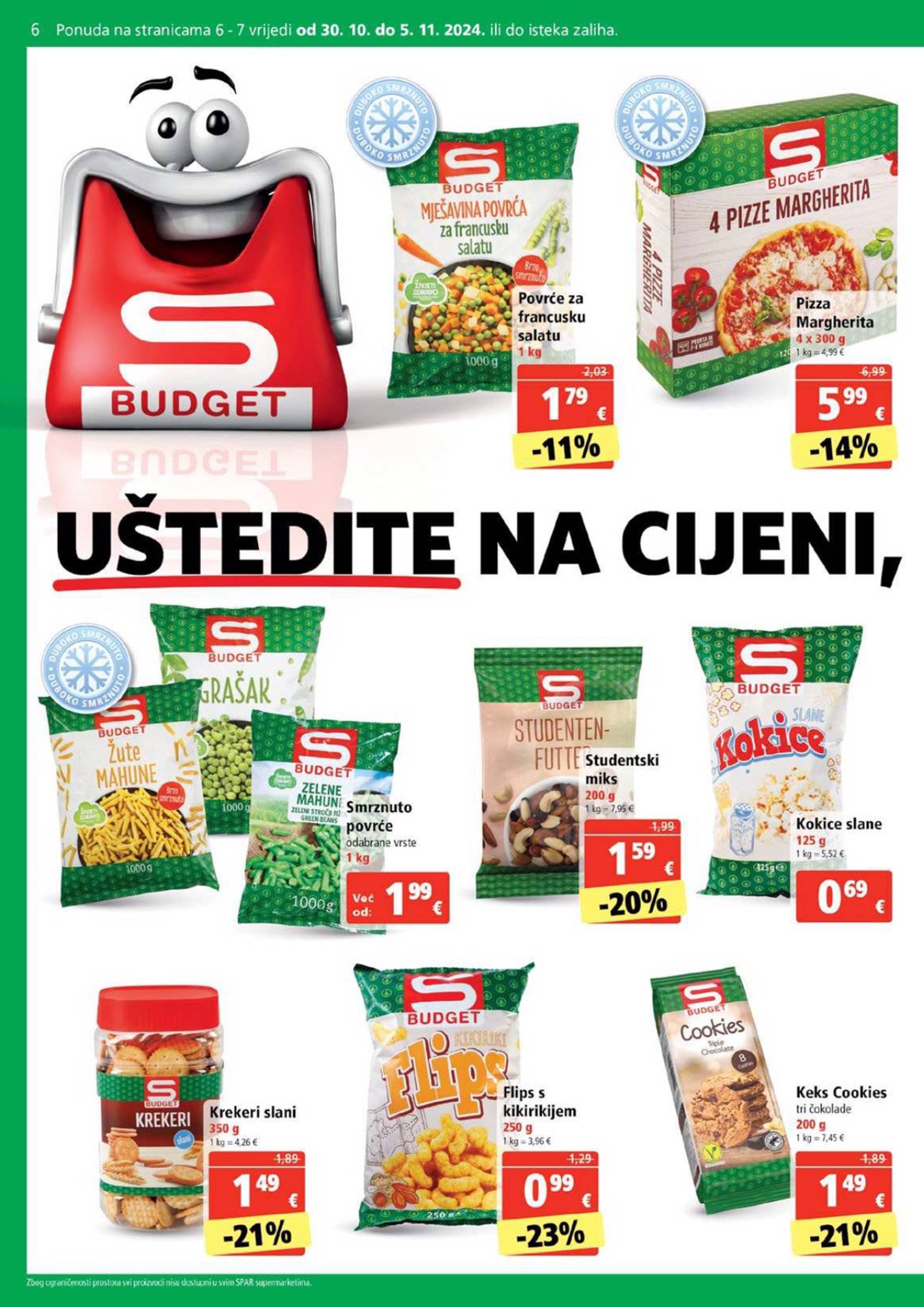 SPAR katalog vrijedi od 30.10. do 05.11. 6