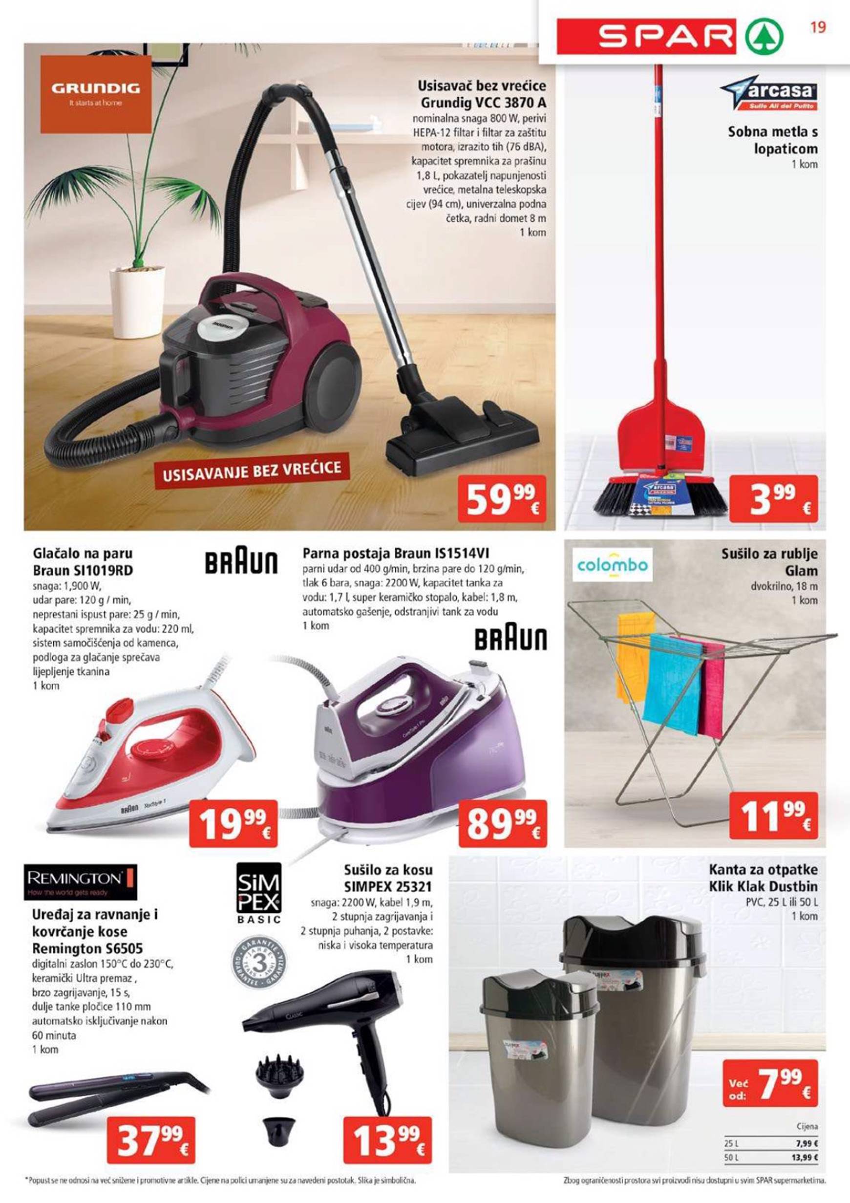 SPAR katalog vrijedi od 30.10. do 05.11. 19