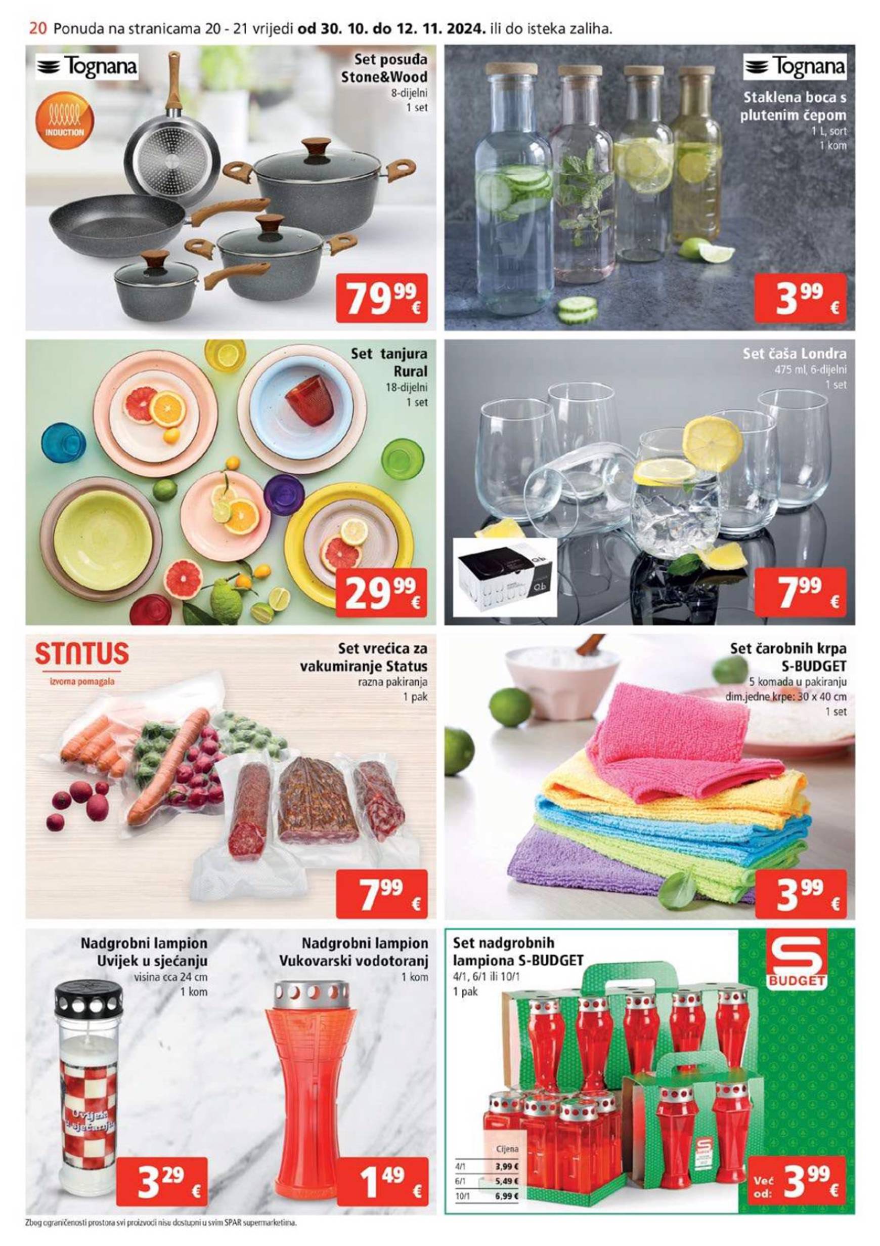 SPAR katalog vrijedi od 30.10. do 05.11. 20