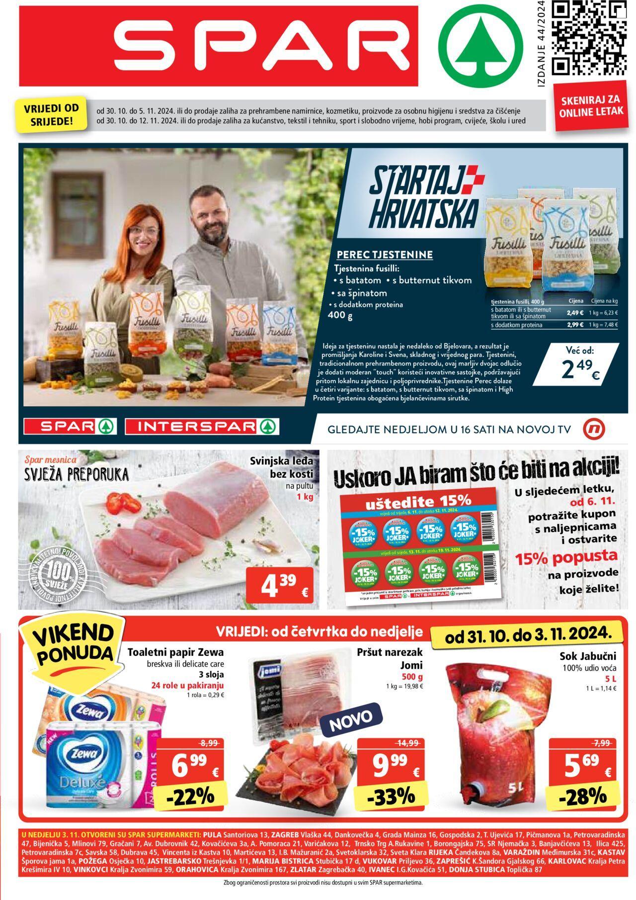 Katalog Spar novi 30.10.2024 - 05.11.2024