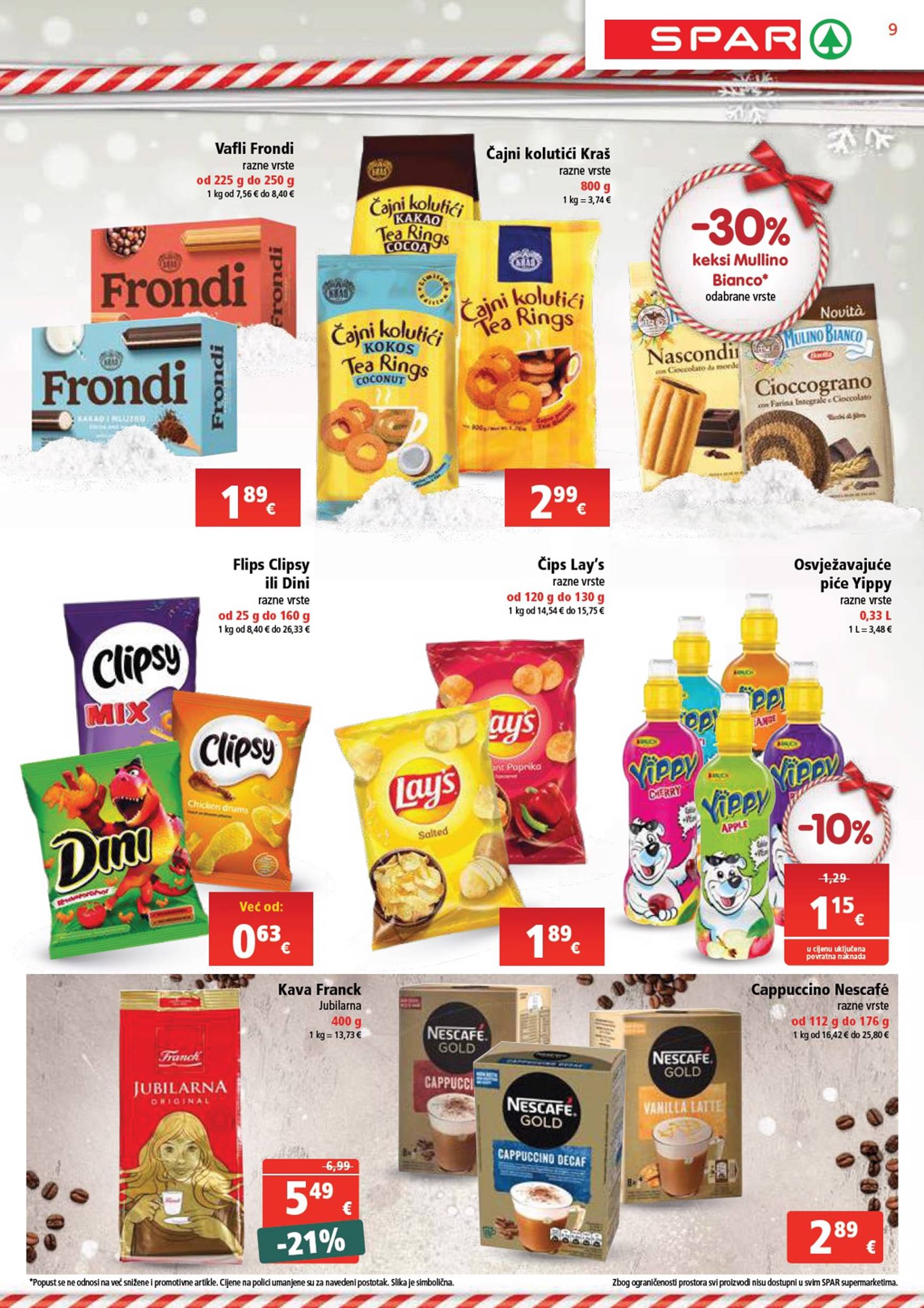 SPAR katalog vrijedi od 20.11. do 26.11. 9