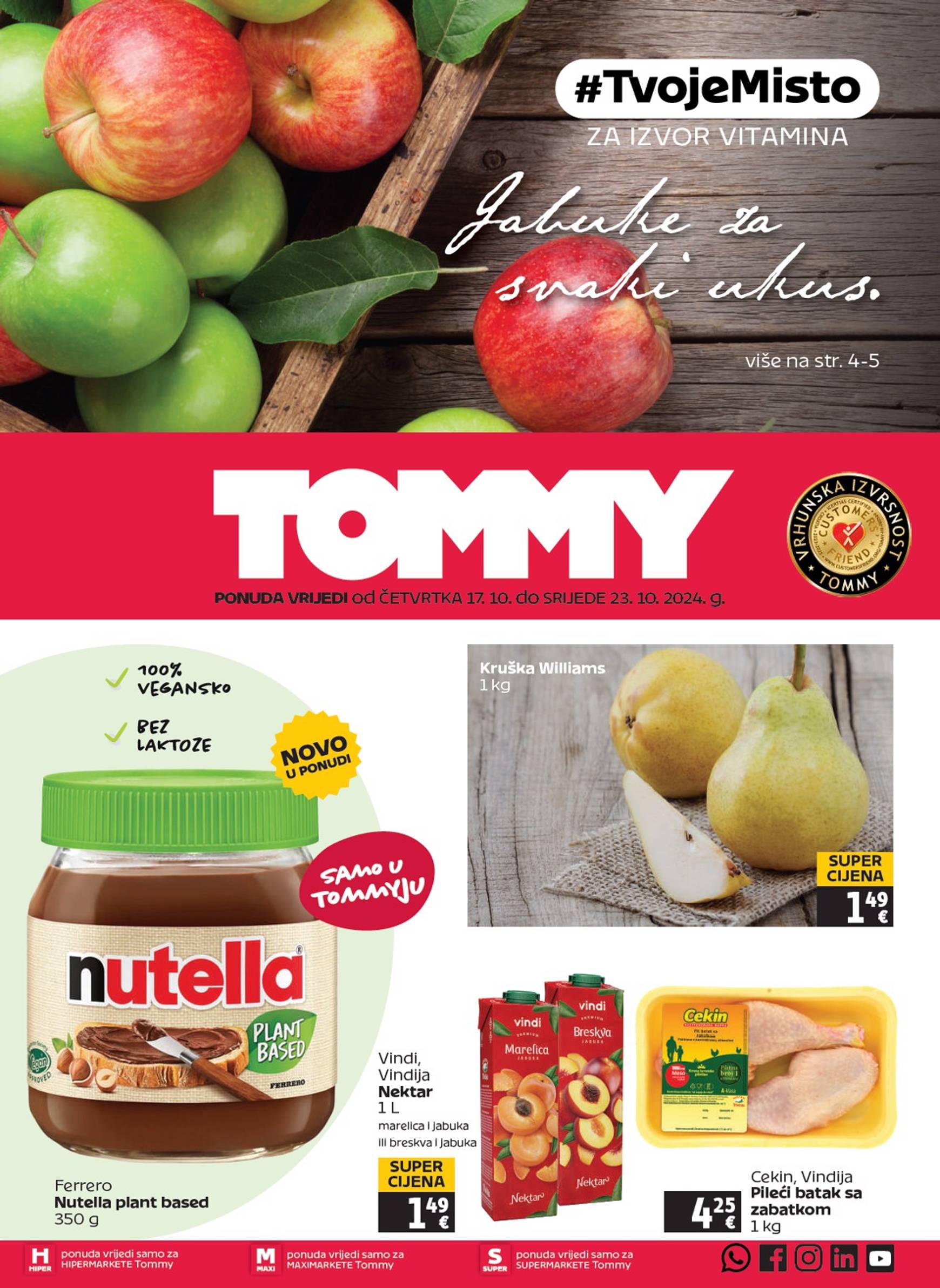 Tommy katalog vrijedi od 17.10. do 23.10.