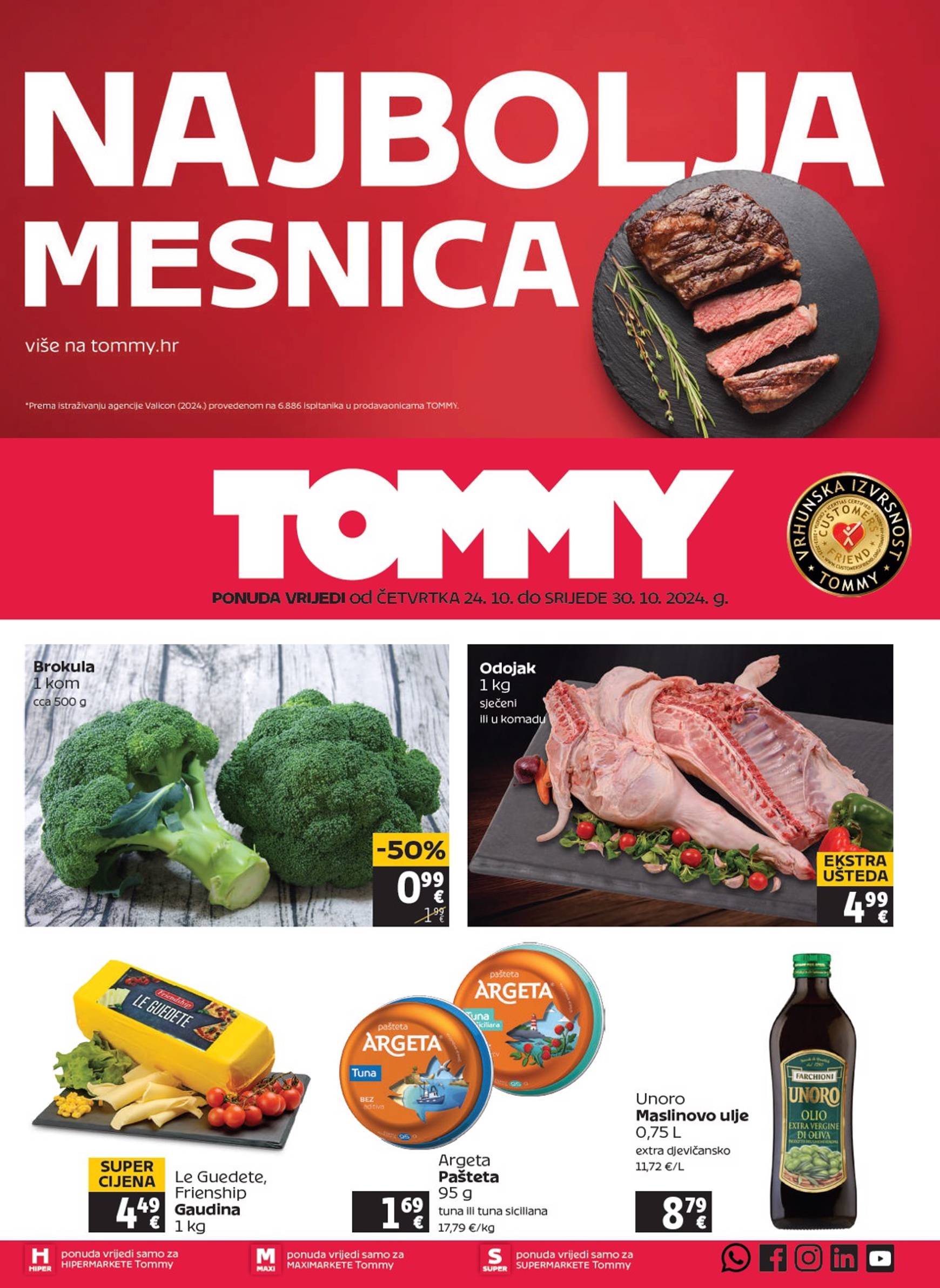 Tommy katalog vrijedi od 24.10. do 30.10.