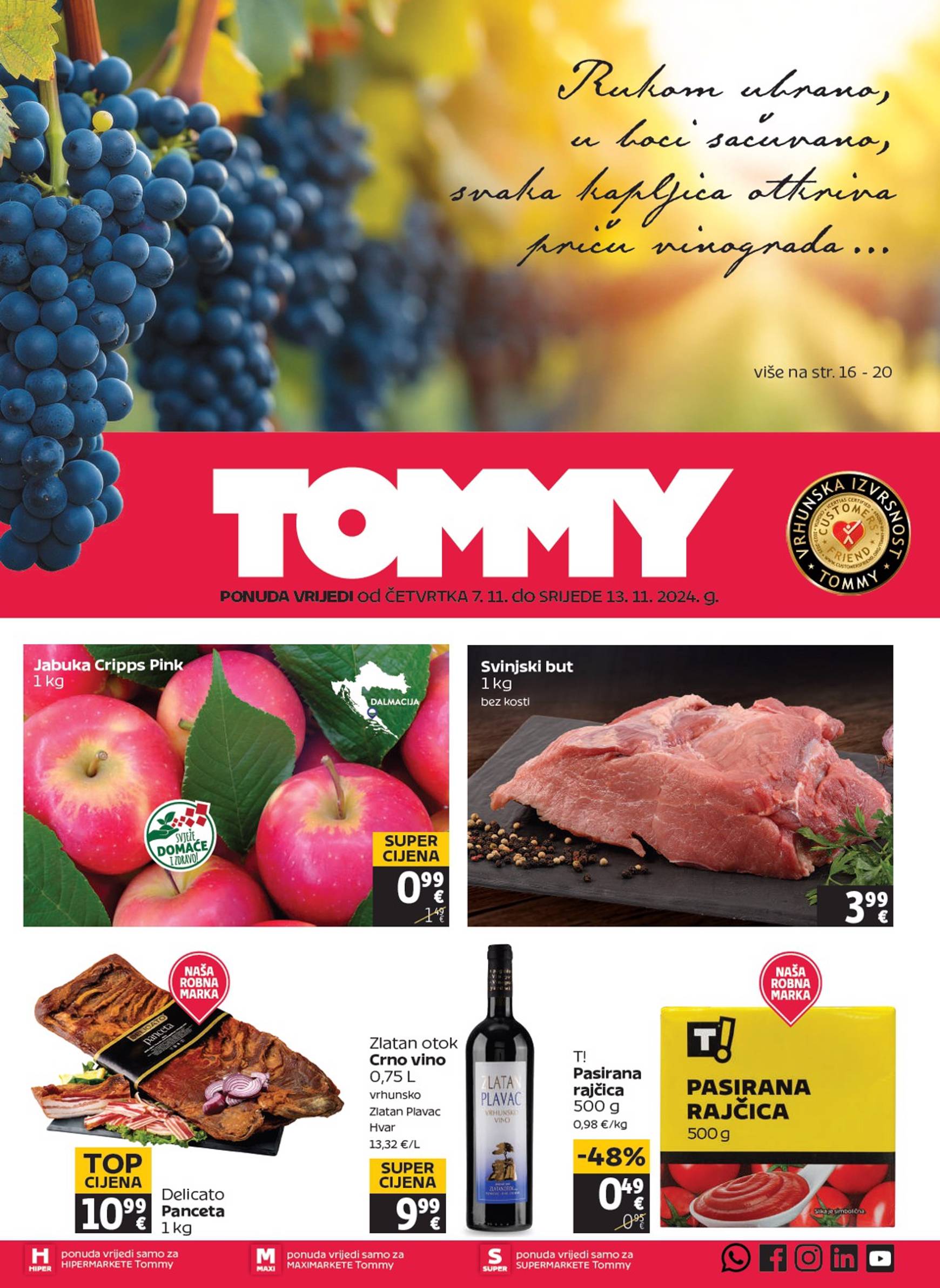 Tommy katalog vrijedi od 07.11. do 13.11.