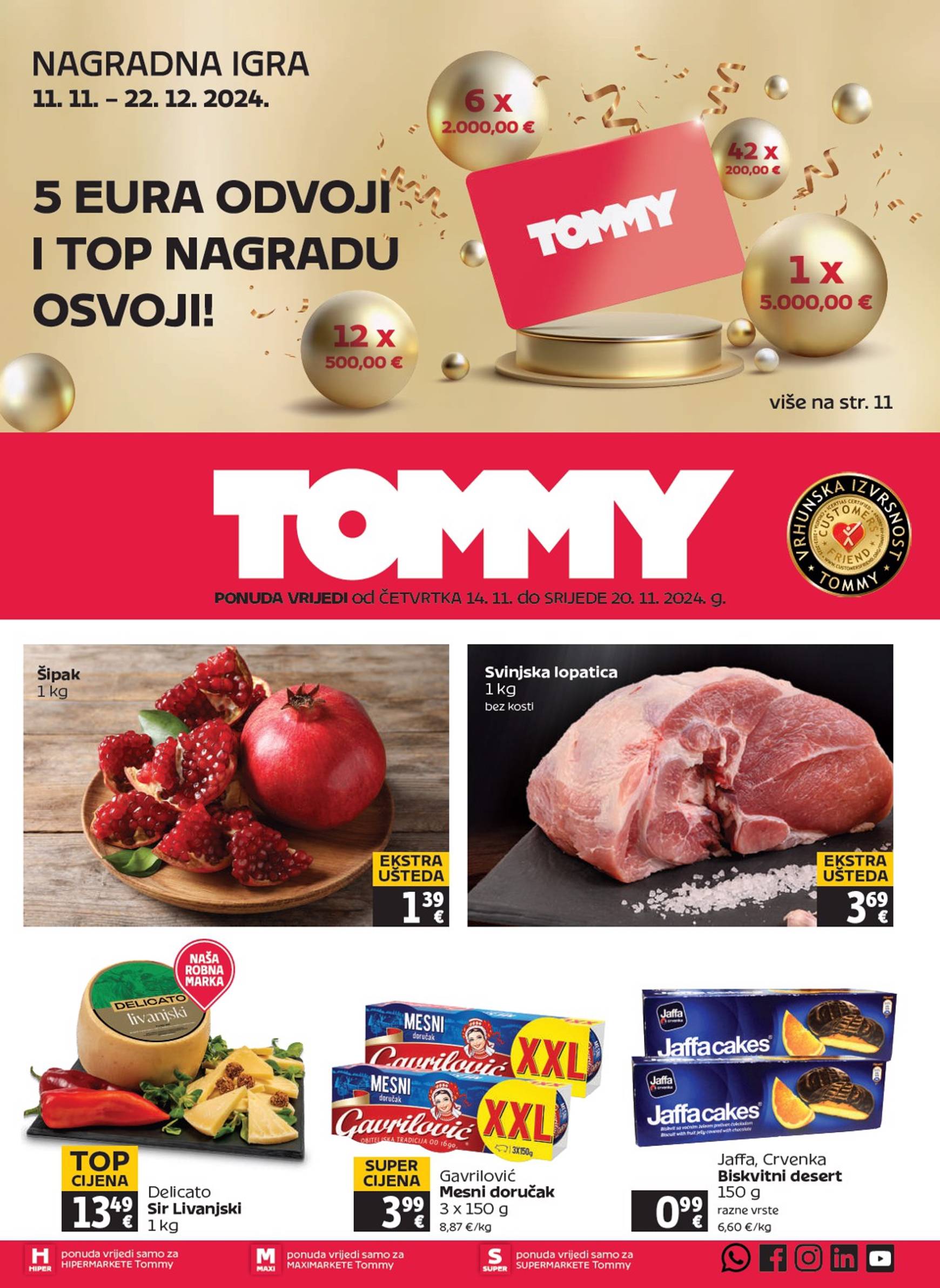 Tommy katalog vrijedi od 14.11. do 20.11.