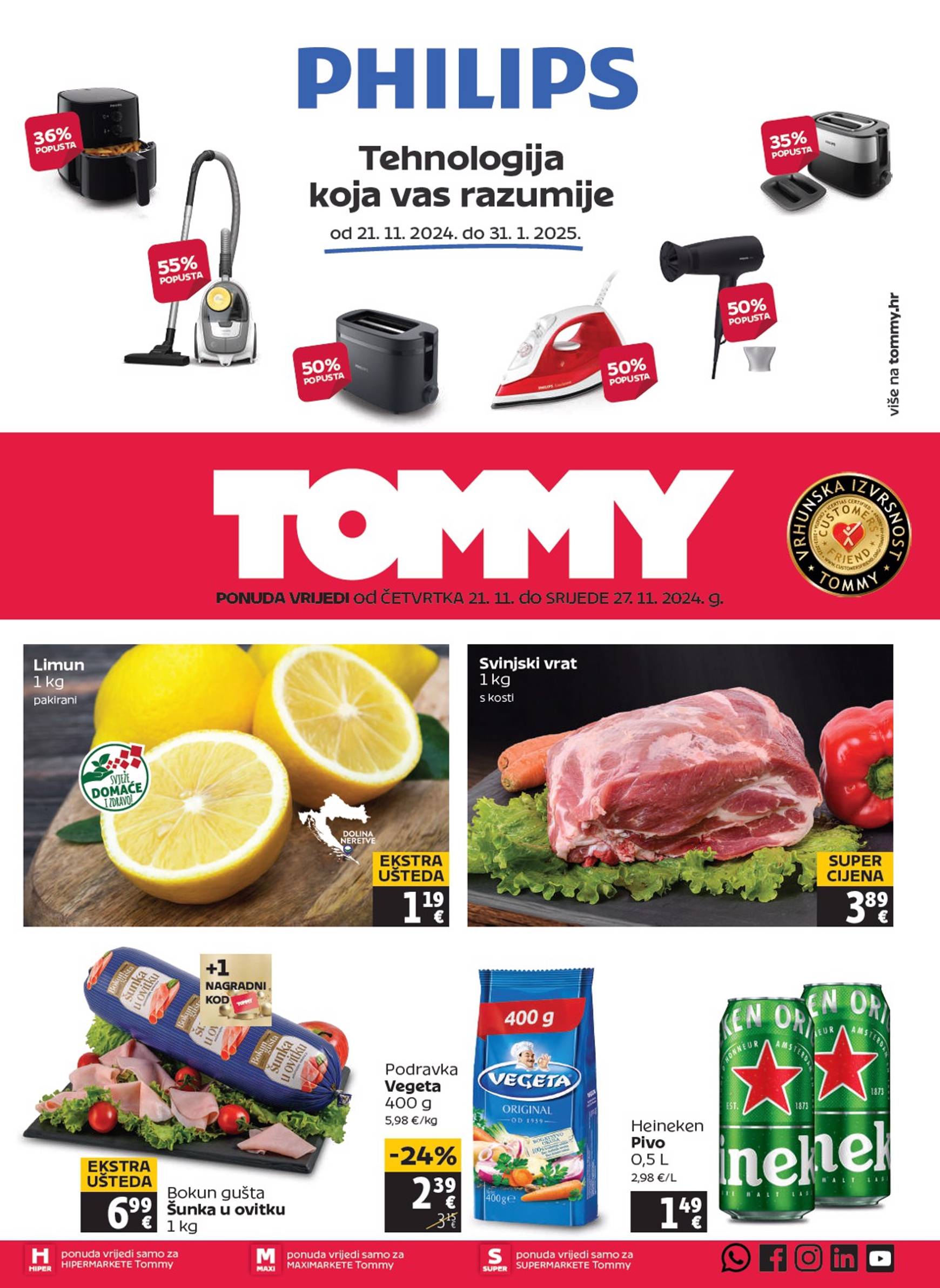 Tommy katalog vrijedi od 21.11. do 27.11.