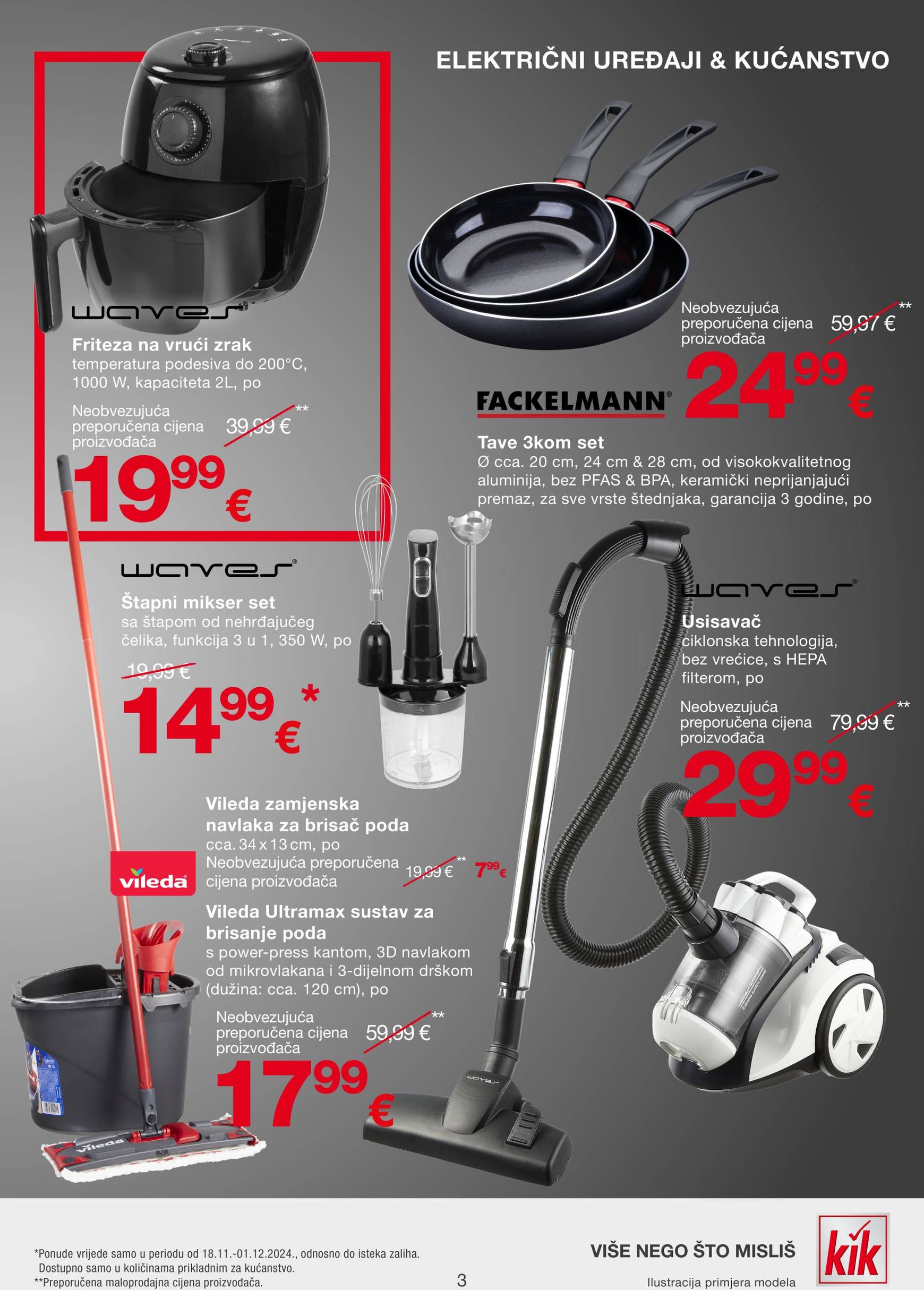 KiK - Black Friday katalog vrijedi od 18.11. do 01.12. 3