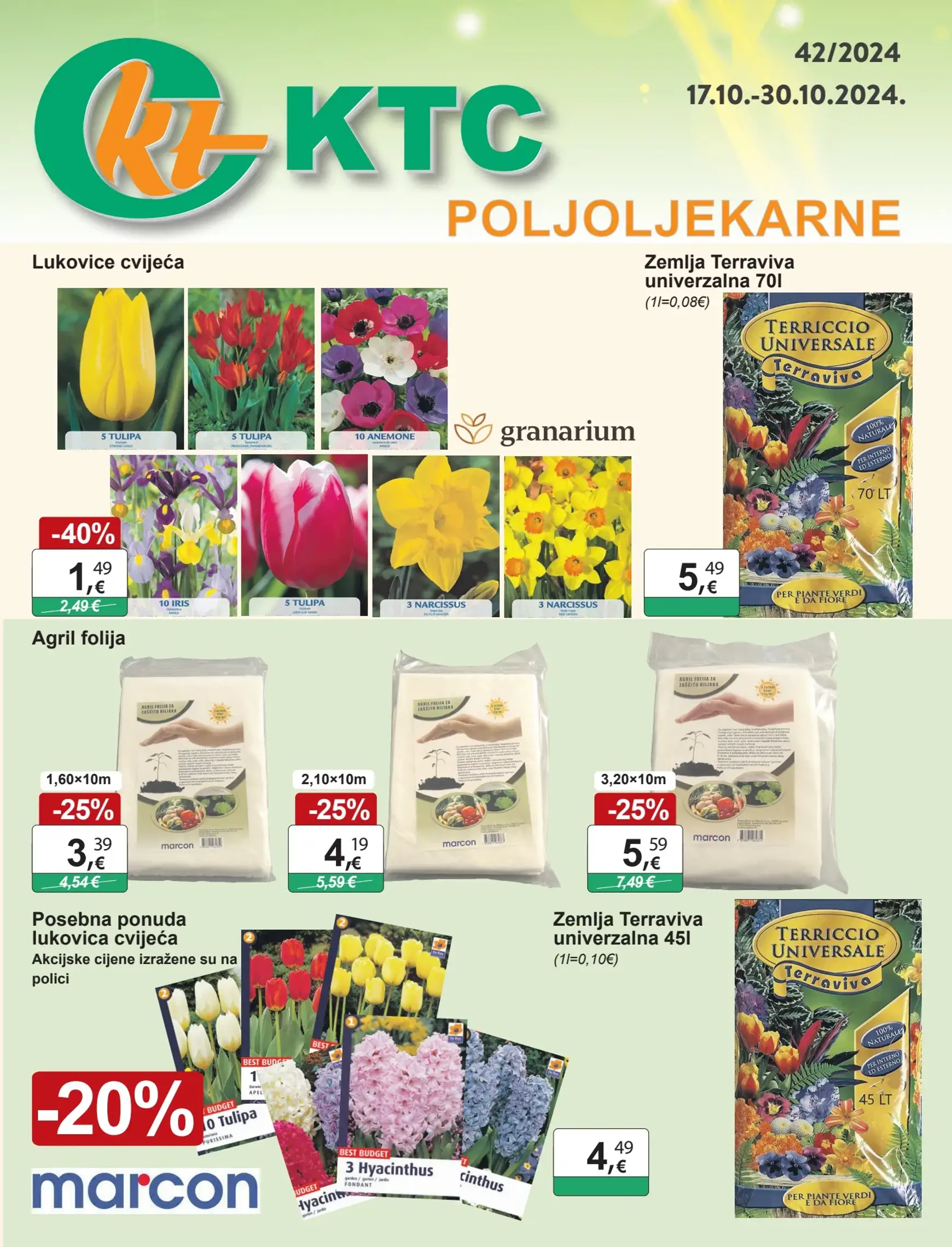 KTC - Poljoljekarne katalog vrijedi od 17.10. do 30.10.