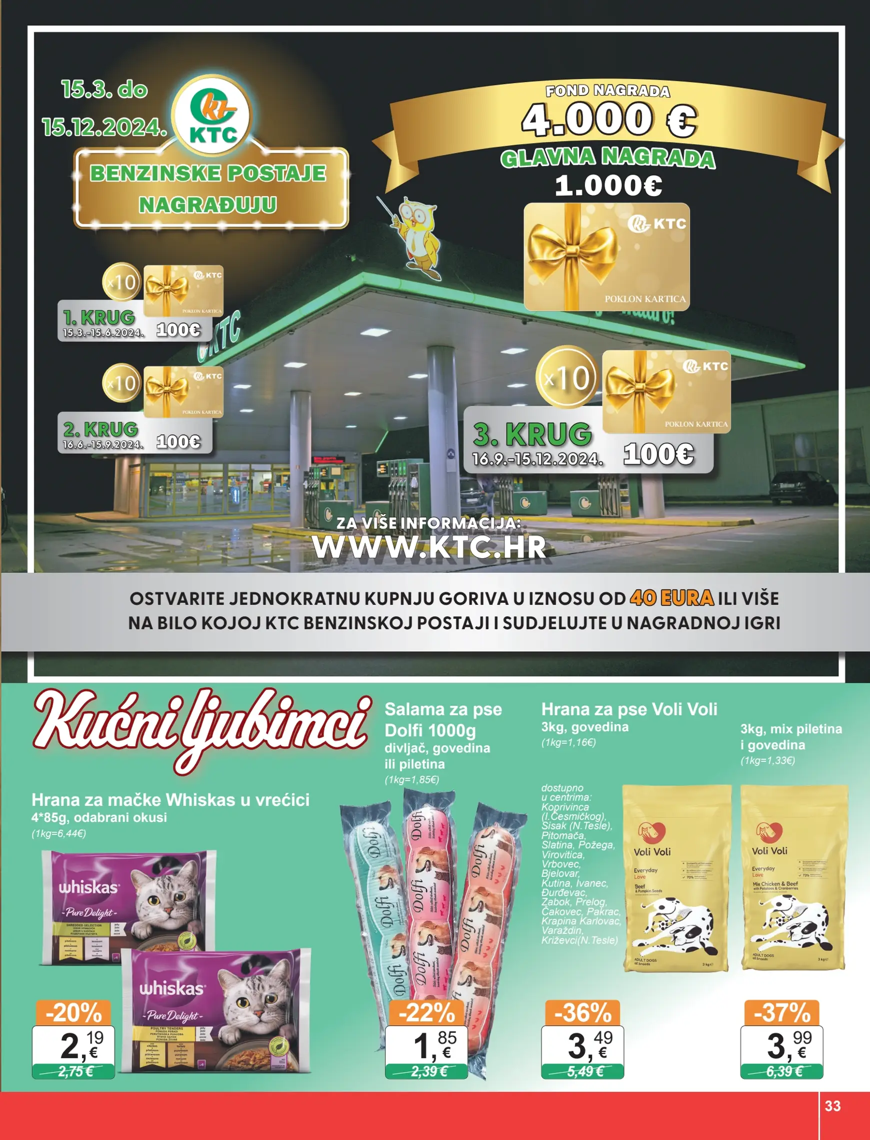 KTC katalog vrijedi od 07.11. do 13.11. 33