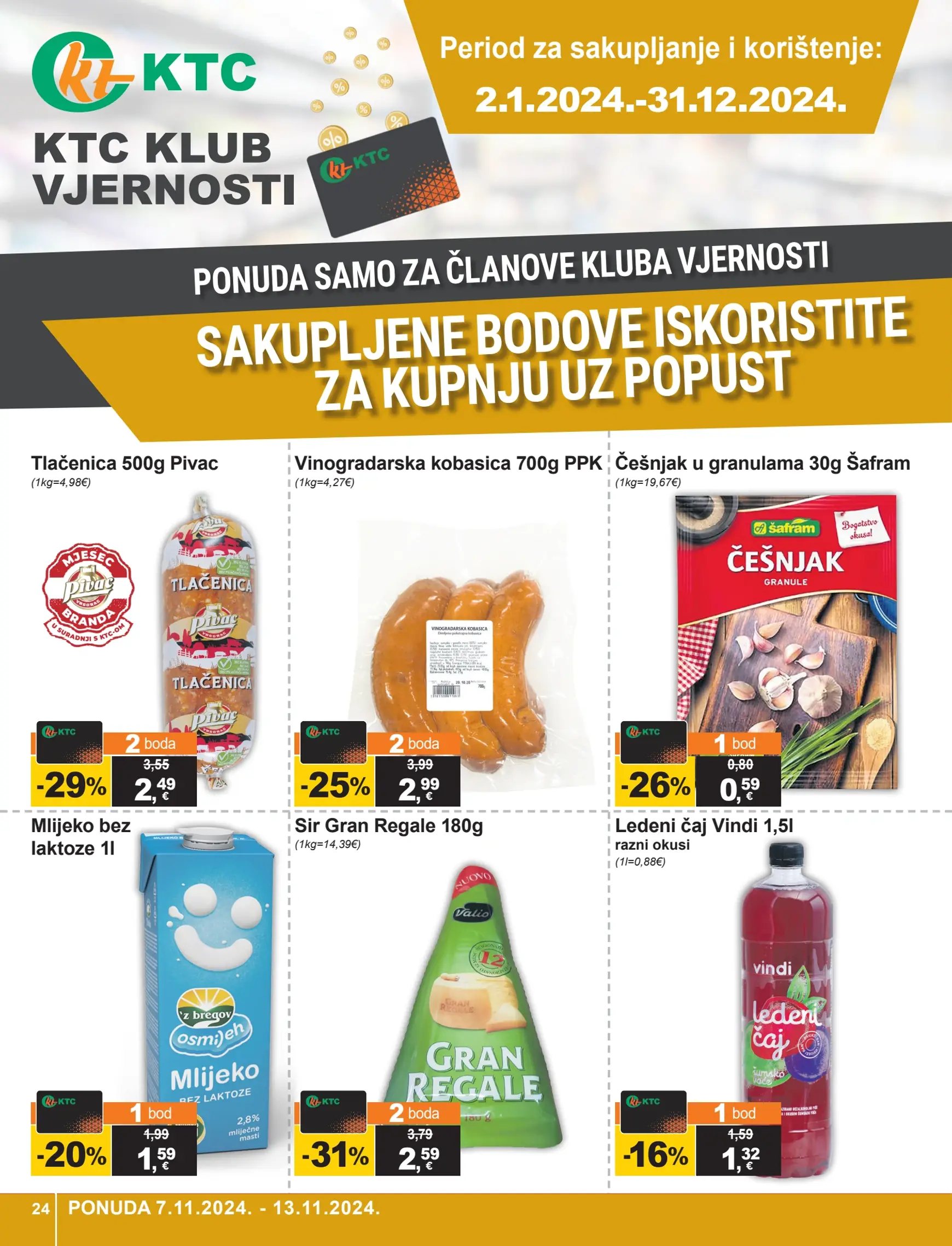 KTC katalog vrijedi od 07.11. do 13.11. 24