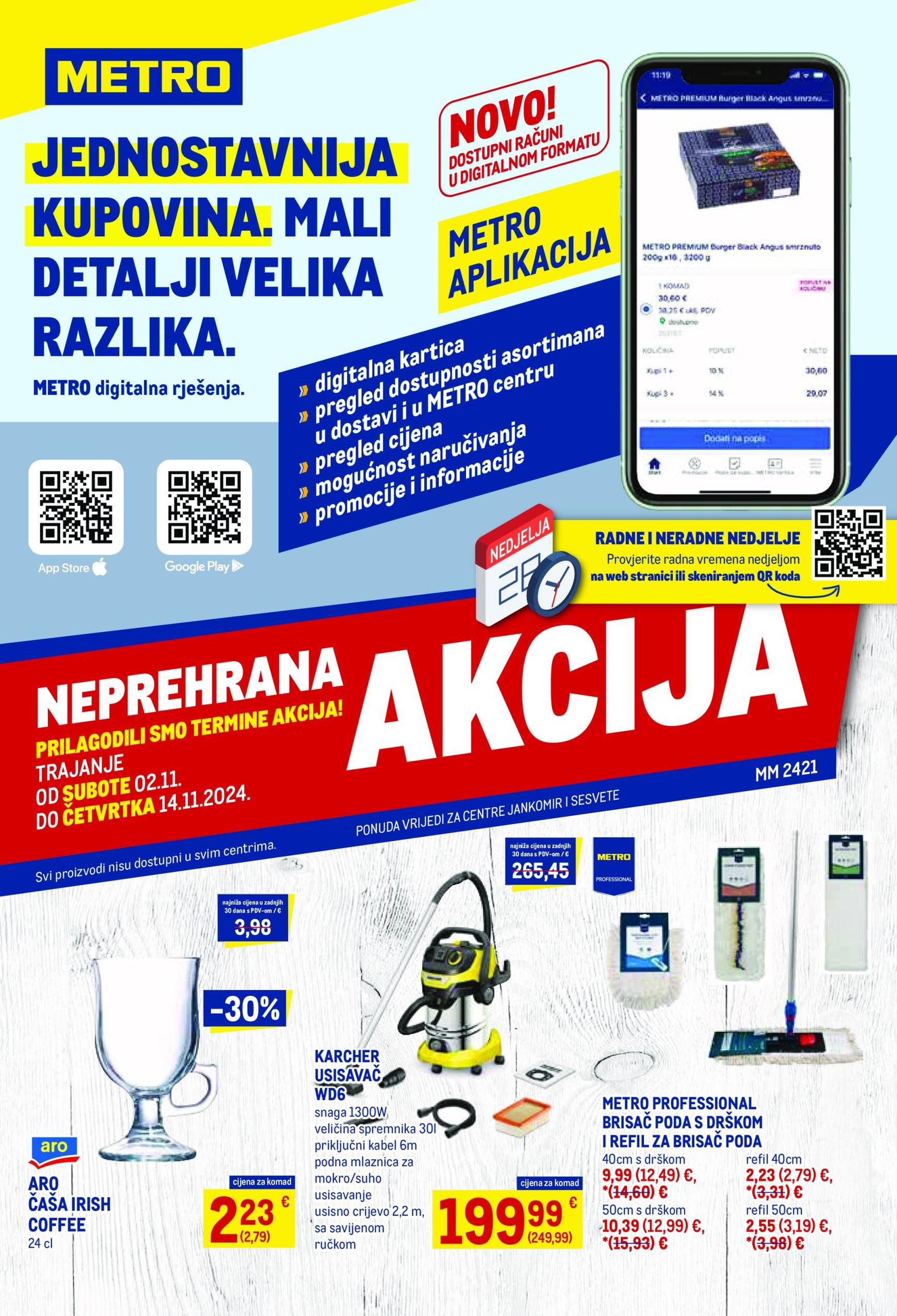 Metro - Neprehrana katalog vrijedi od 02.11. do 14.11.