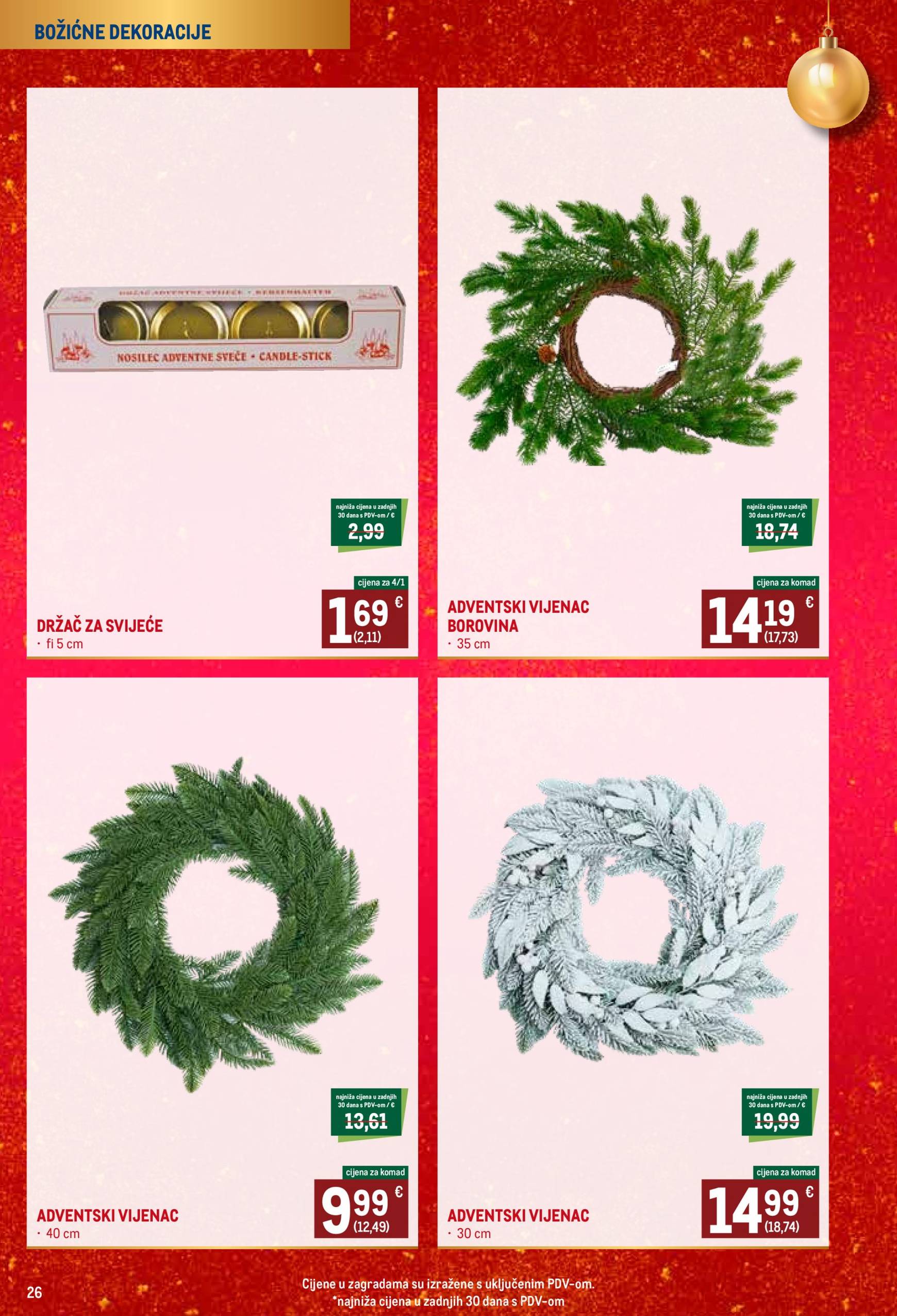 Metro - Božićni katalog katalog vrijedi od 15.11. do 31.12. 26