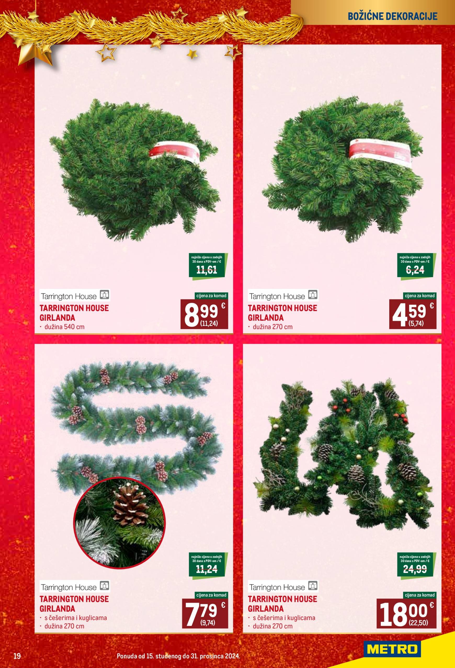 Metro - Božićni katalog katalog vrijedi od 15.11. do 31.12. 19