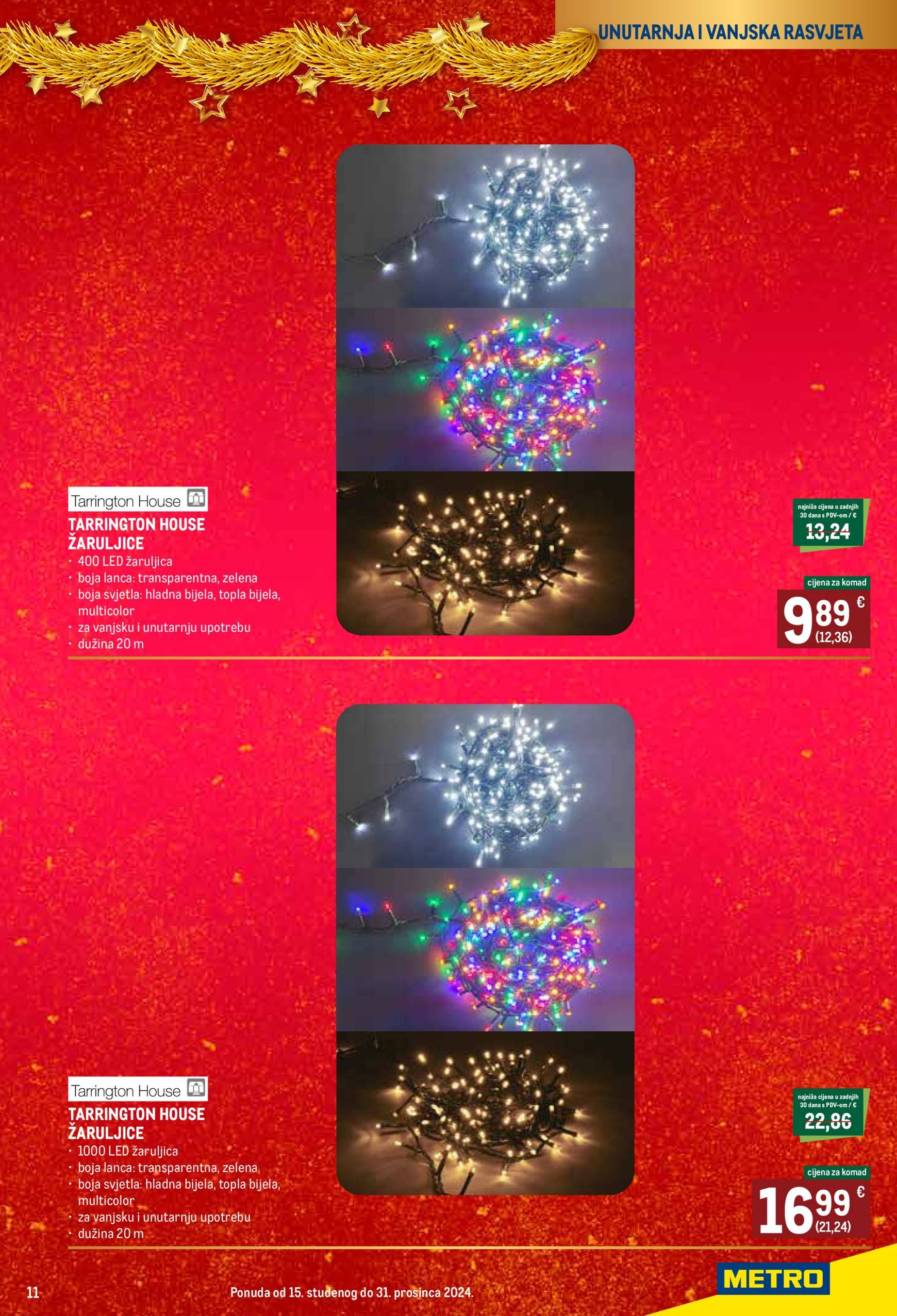 Metro - Božićni katalog katalog vrijedi od 15.11. do 31.12. 11